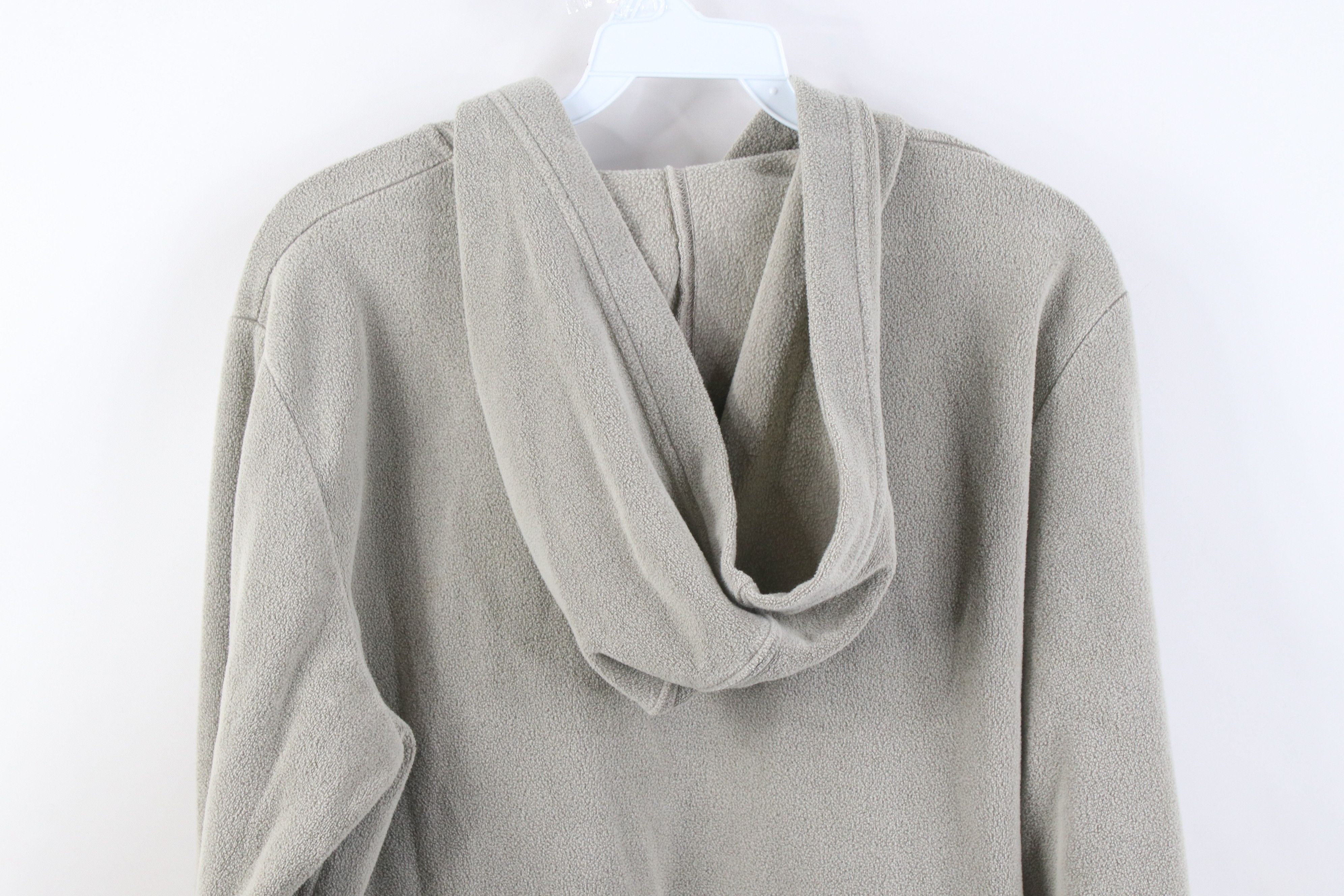 Gramicci Vintage 90s Gramicci Original Freedom Fleece Hoodie Gray USA Size L / US 10 / IT 46 - 9 Thumbnail