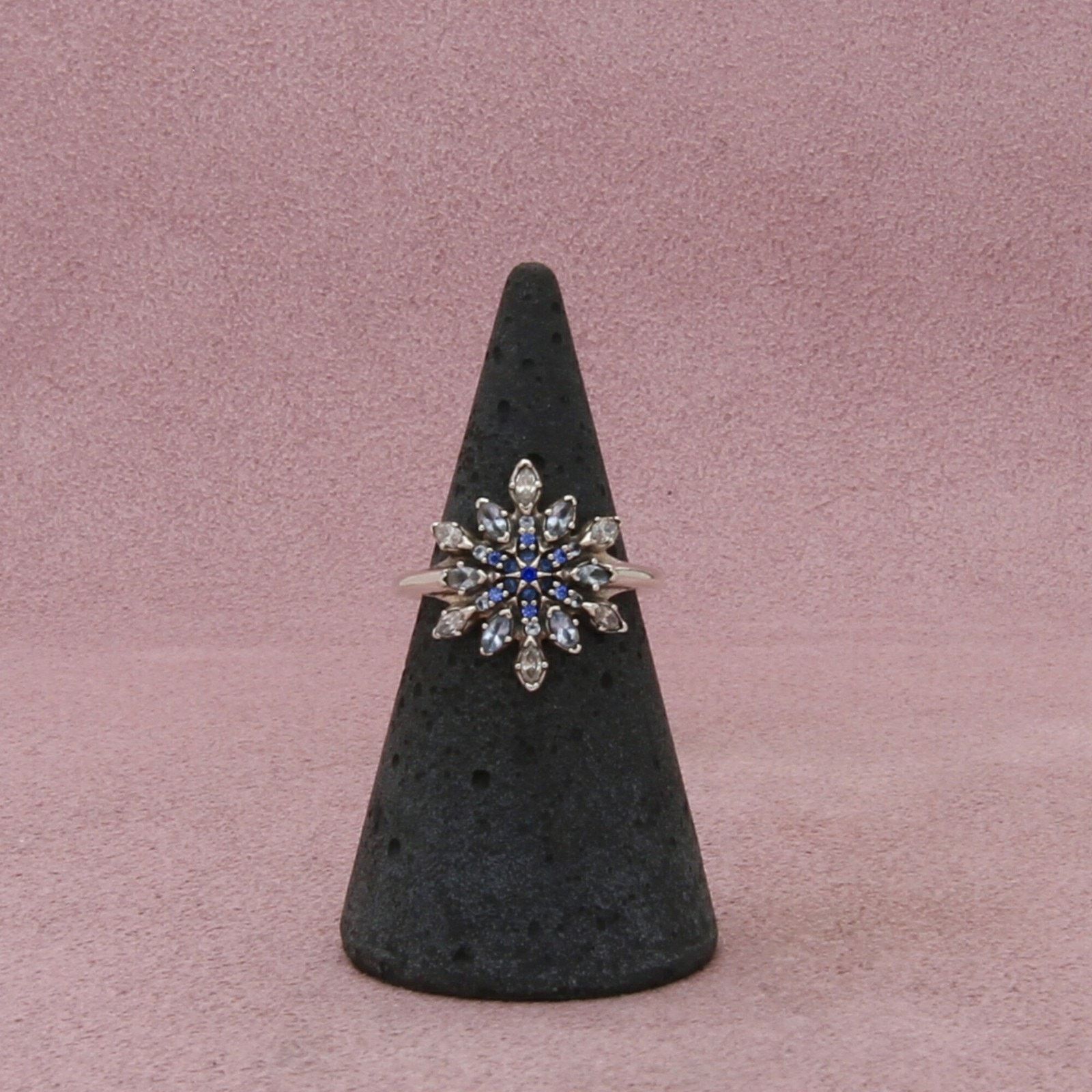 pandora pandora sterling silver cz crystalized snowflake ring 5.25 Size ONE SIZE - 1 Thumbnail
