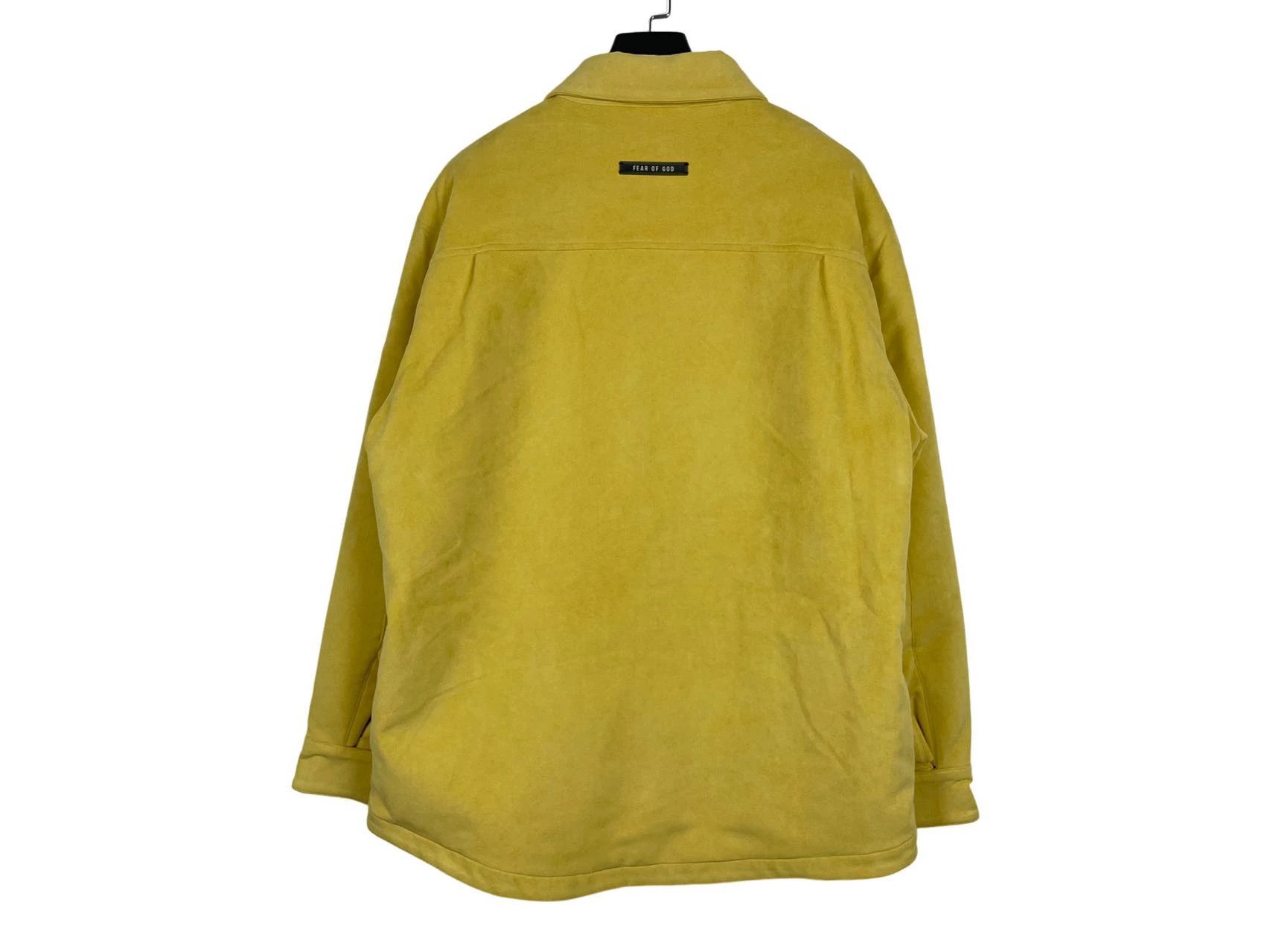 Fear of God Fear Of God 6th Lemon Yellow Suede Jacket L 05814 Size US L / EU 52-54 / 3 - 2 Thumbnail