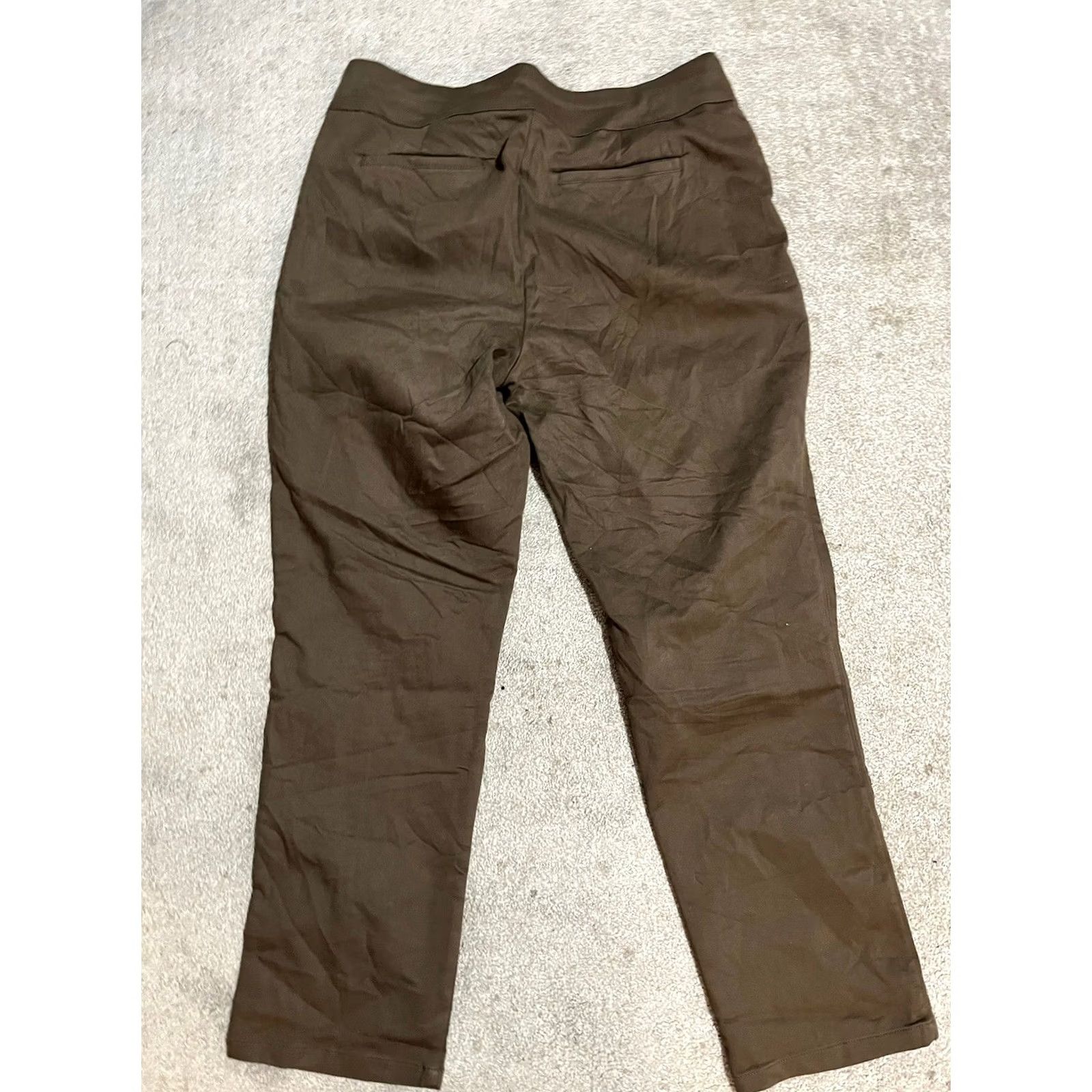 Croft & Barrow Croft & Barrow Pants Women’s Size 16 Regular The Effortless Stretch Brown Size 34" / US 12 / IT 48 - 3 Thumbnail