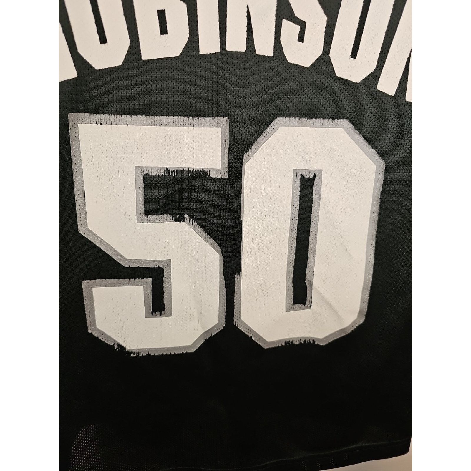 Champion San Antonio Spurs David Robinson #50 Champion Jersey Sz 40 Size US M / EU 48-50 / 2 - 8 Thumbnail