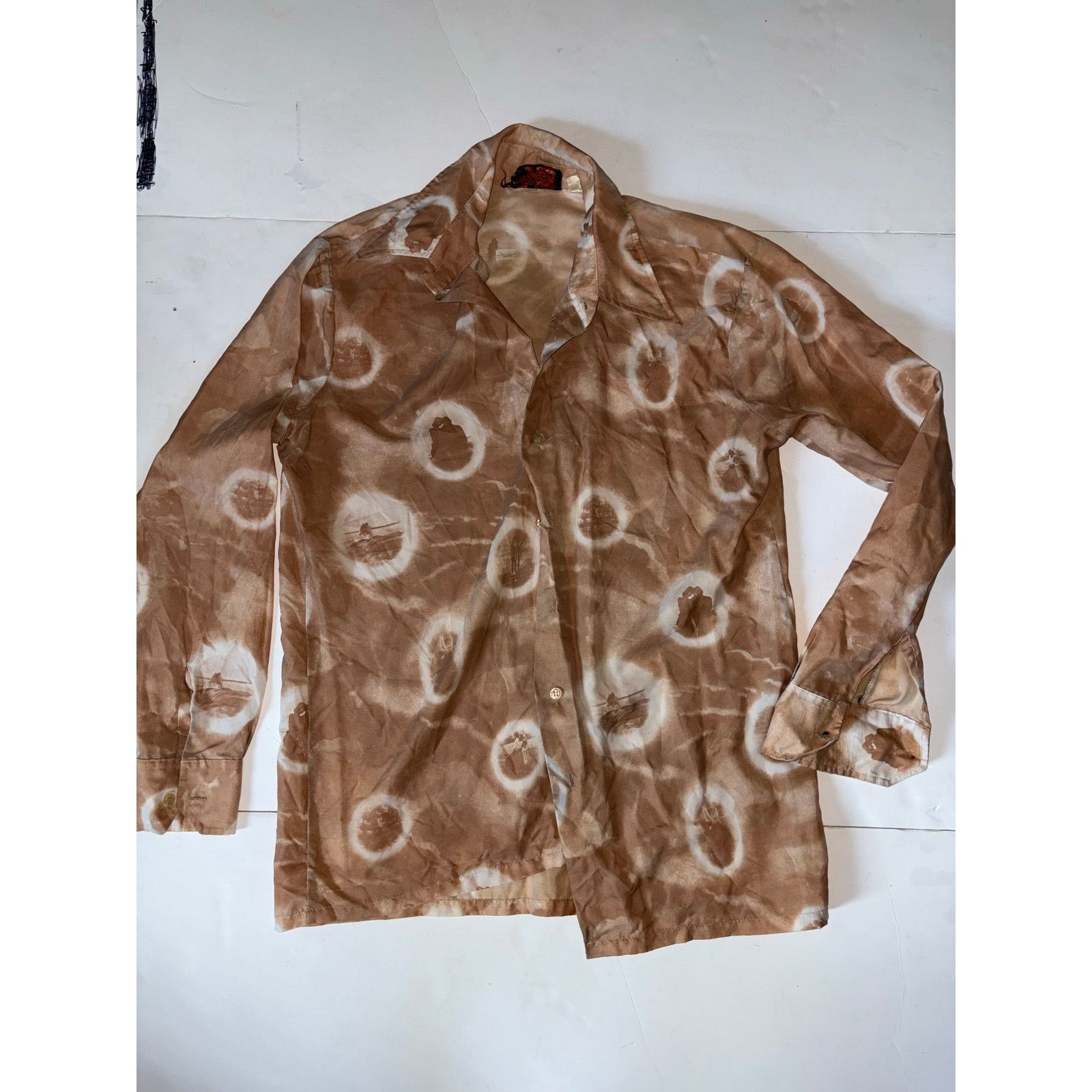 Vintage Vintage 80s Hi Gear button up men’s large portraits shirt Size US L / EU 52-54 / 3 - 1 Thumbnail
