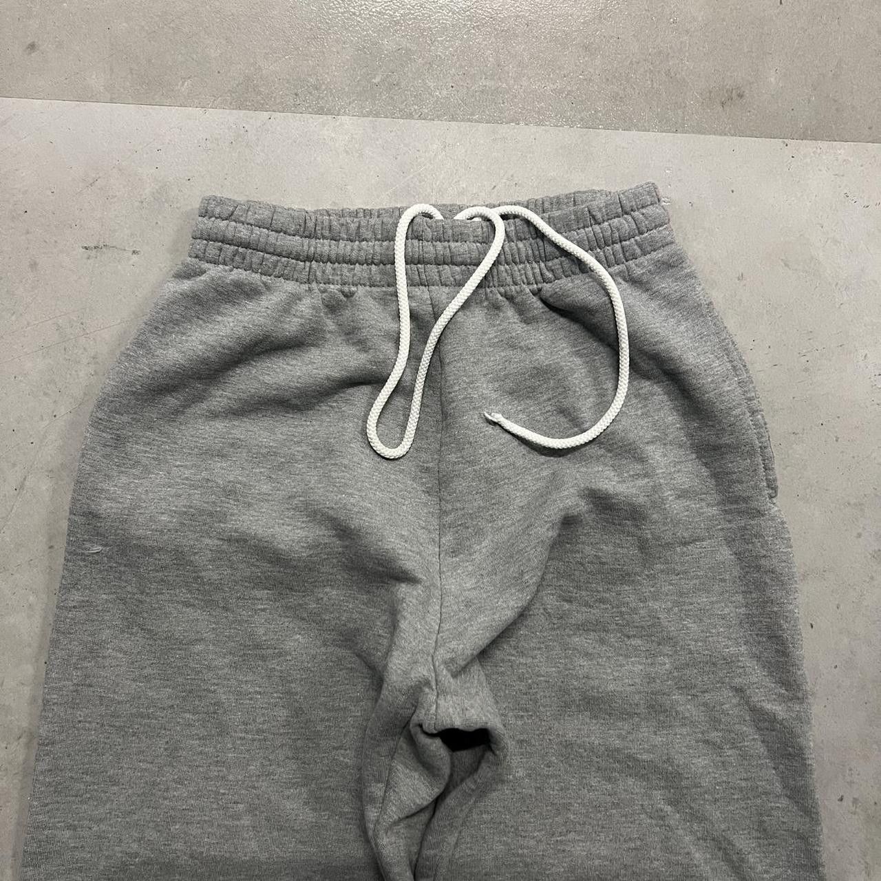 Japanese Brand × Vintage Vintage Y2K Grey Sweatpants With adjustable waist! Size US 28 / EU 44 - 2 Thumbnail