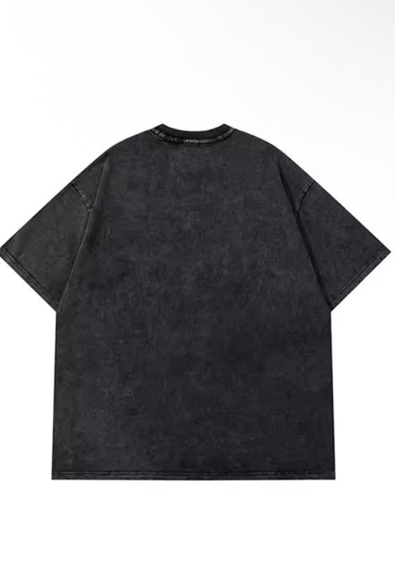Japanese Brand Y2K Vintage Cat Hamburger Print Distressed T-Shirt Size US XXL / EU 58 / 5 - 2 Thumbnail