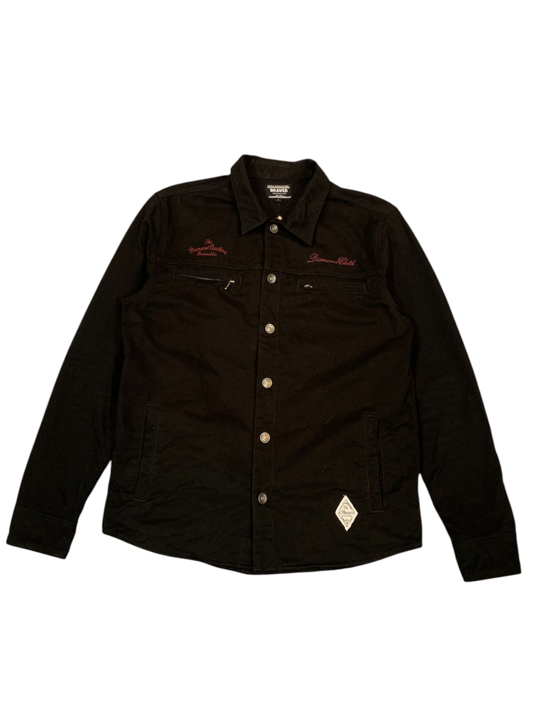 Japanese Brand × Vintage Vintage jacket Denim THE DIAMOND CLOTHING. Size US XL / EU 56 / 4 - 2 Thumbnail