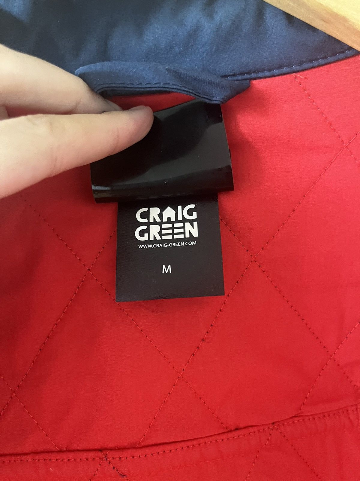 Craig Green Craig Green 2017SS Diamond Quilt Work Jacket Size US M / EU 48-50 / 2 - 18 Thumbnail