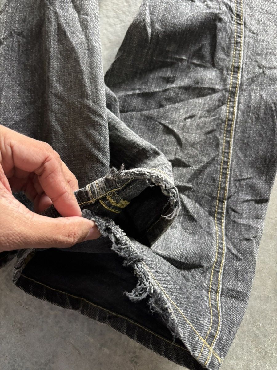 Tornado Mart FLARE lee rider distressed japanese twist denim biker style Size US 30 / EU 46 - 15 Thumbnail