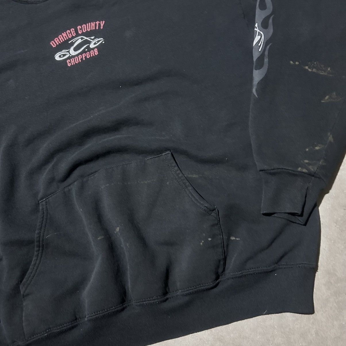 West Coast Choppers West coast choppers flame sweatshirt Size US L / EU 52-54 / 3 - 7 Thumbnail