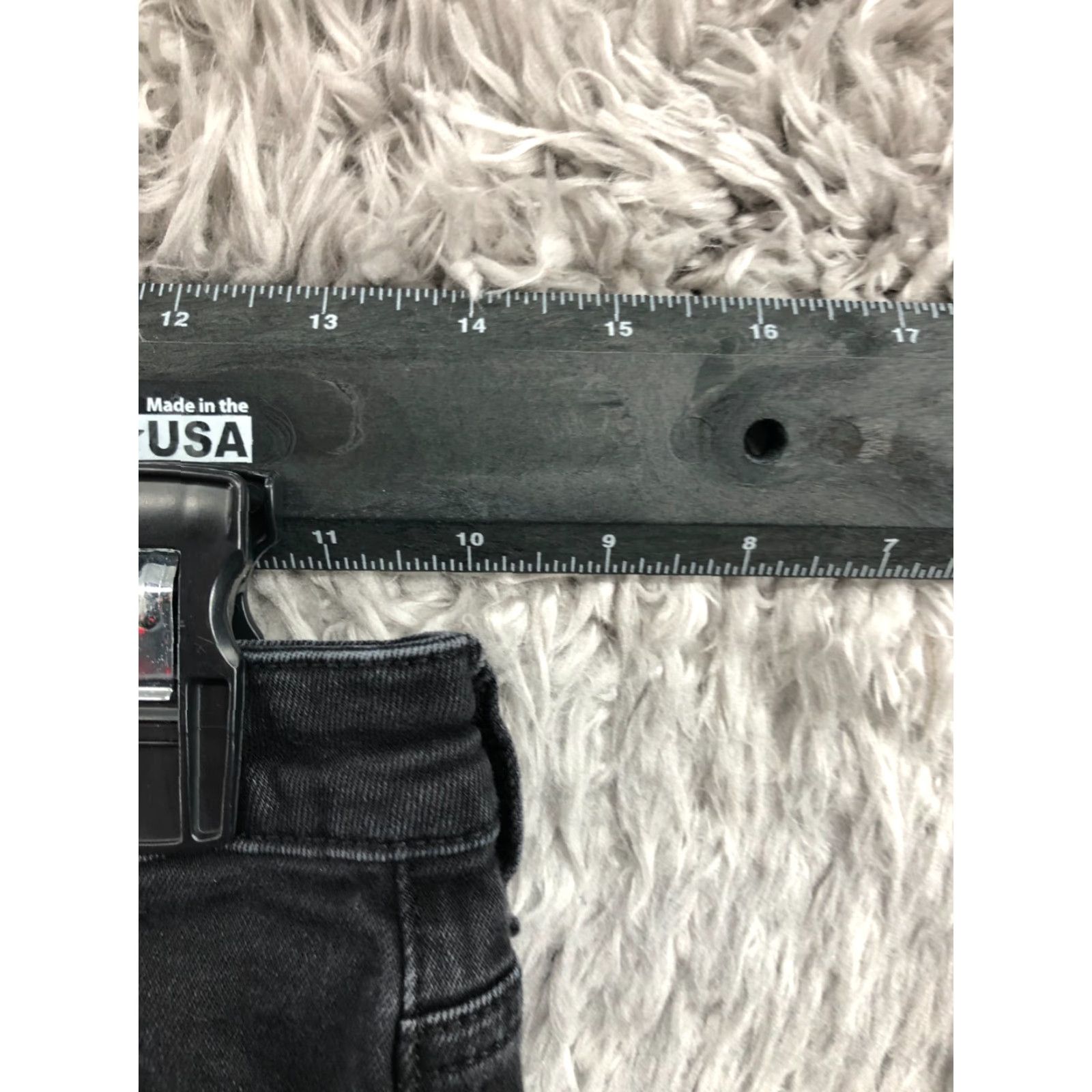H&M H&M Jeans Women's Dark Wash Black Skinny 27 Regular 5-Pocket Denim Comfort Zipper Button Belt Loops Inseam 27 Size 27" / US 4 / IT 40 - 2 Thumbnail