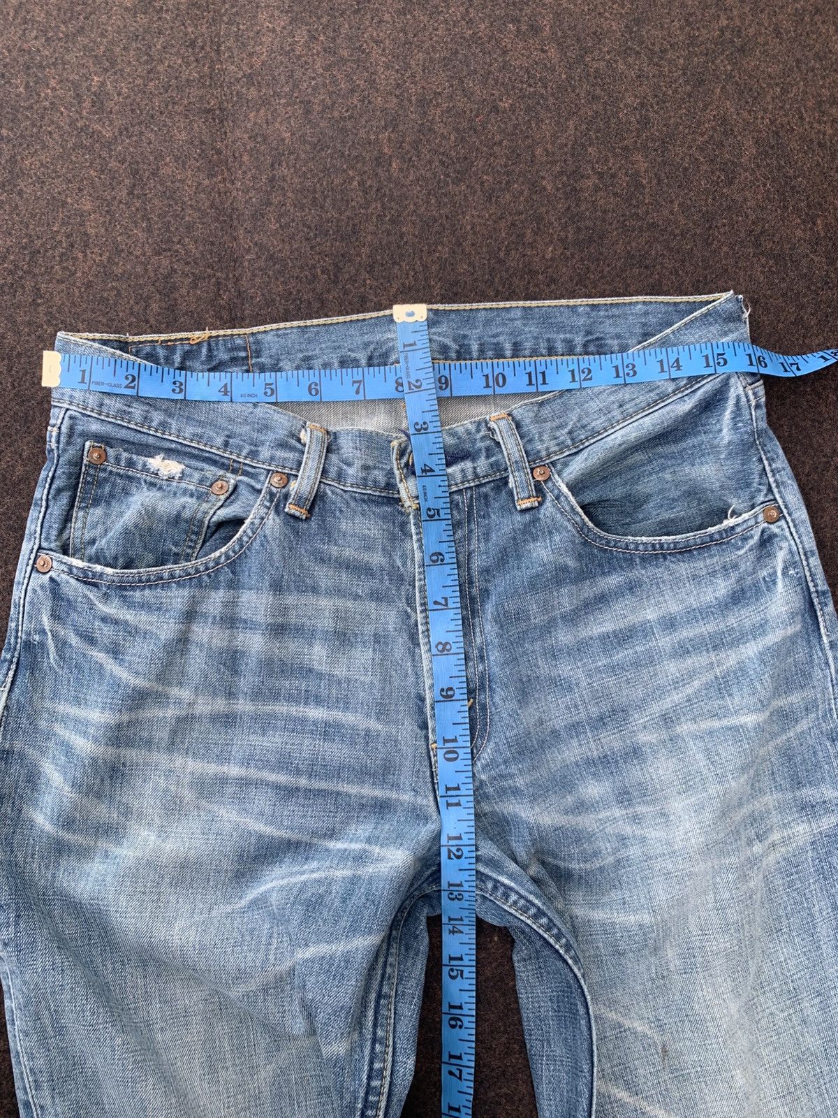 Levi's Vintage Distressed Levi's 502. Size US 32 / EU 48 - 6 Thumbnail