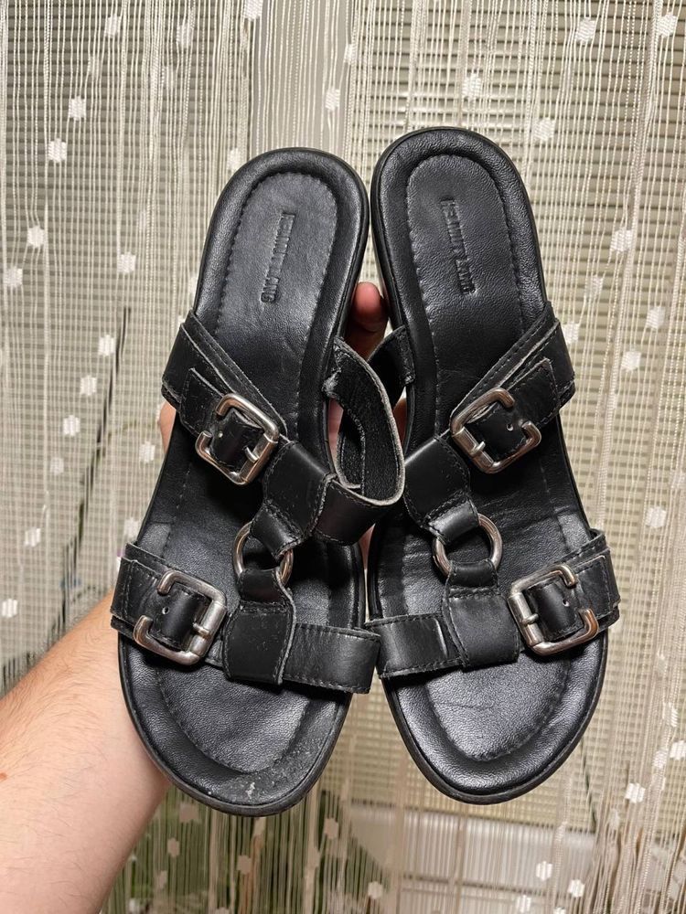 Helmut Lang Helmut Lang Leather Vintage Heels Shoes Balenciaga Size US 10 / IT 40 - 1 Thumbnail