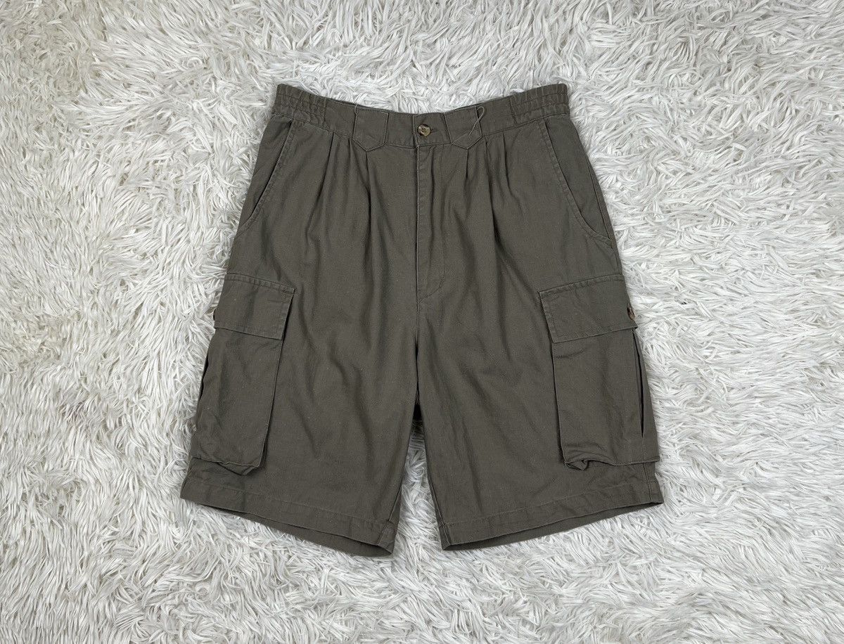 Japanese Brand The Proud Wings Cargo Short Pants Size US 29 - 1 Thumbnail