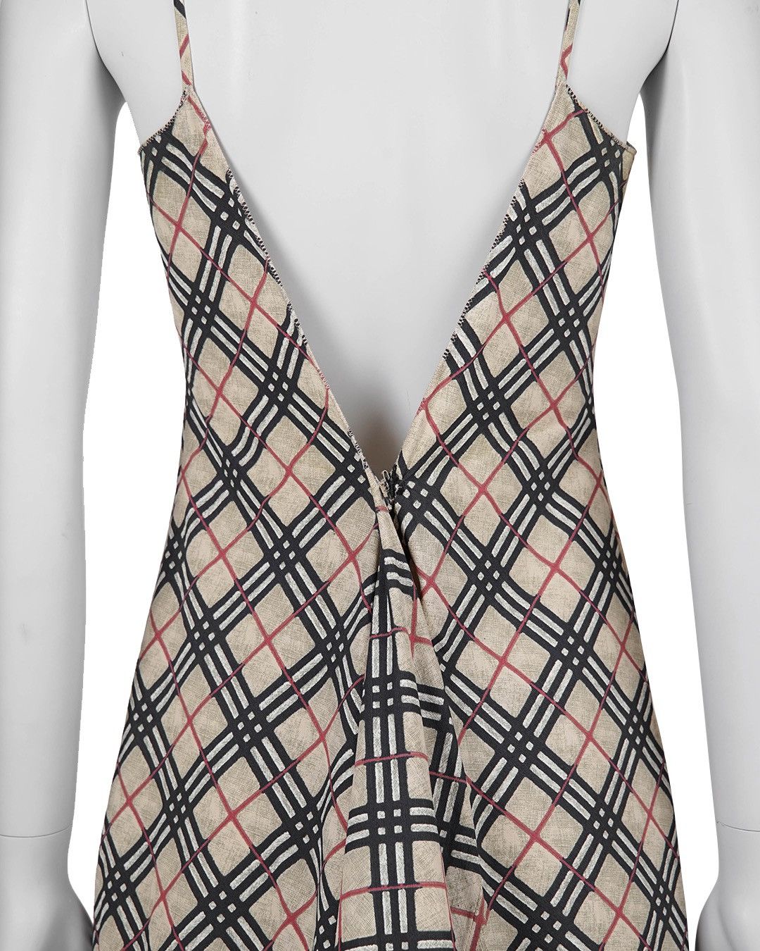 Burberry Burberry Prorsum S/S2000 Maxi Dress Gathered Back Size M / US 6-8 / IT 42-44 - 5 Thumbnail