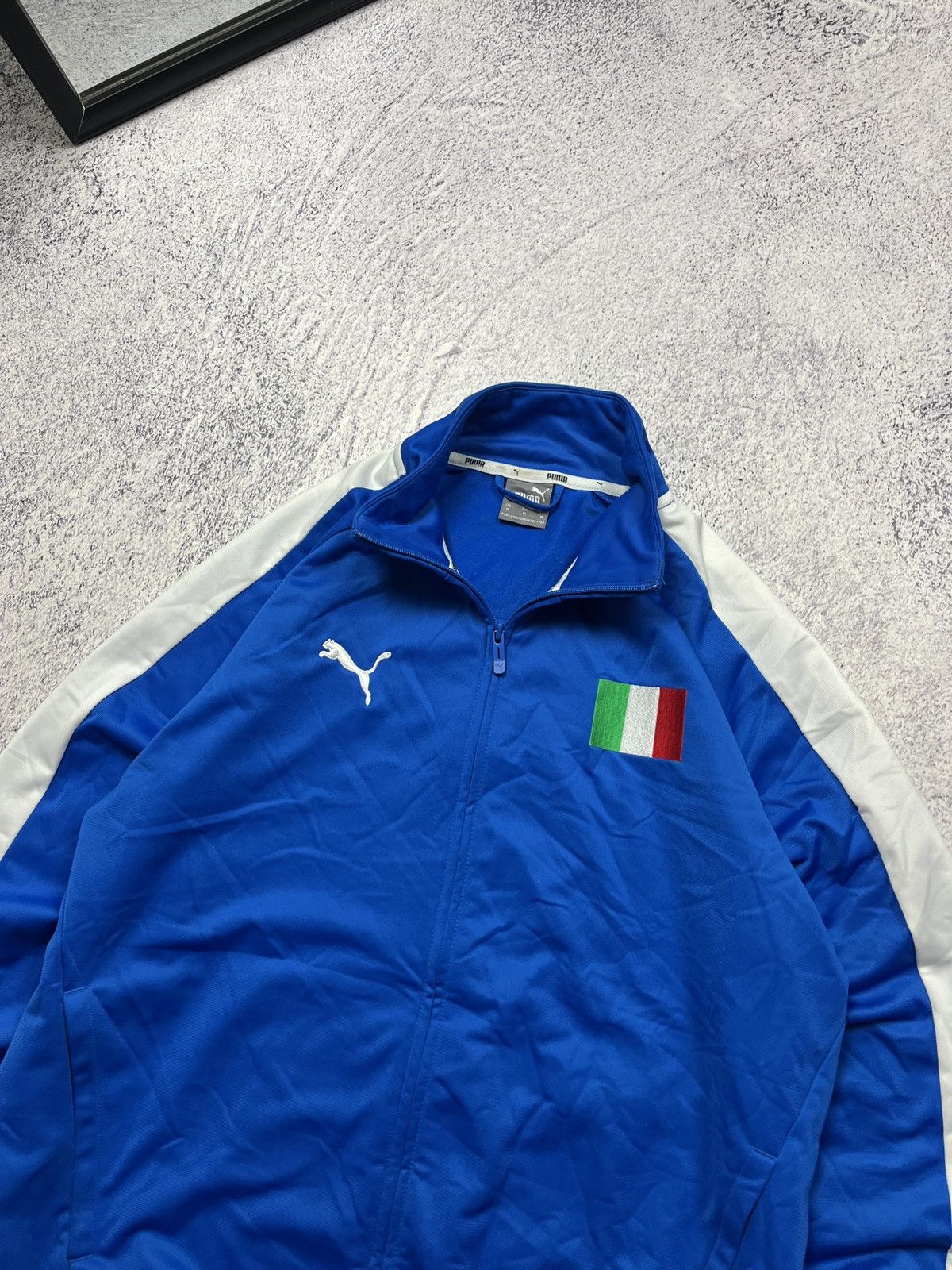 Puma Italy 2019 Training Soccer Football Track Jacket Hype