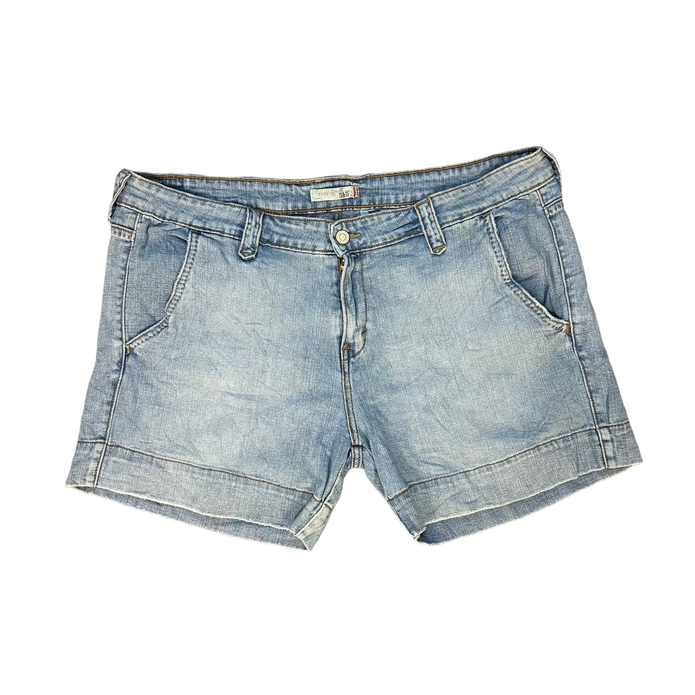 Levi's LEVIS 545 LIGHT WASH DENIM SHORTS #8411-008 Size 39" - 1 Thumbnail