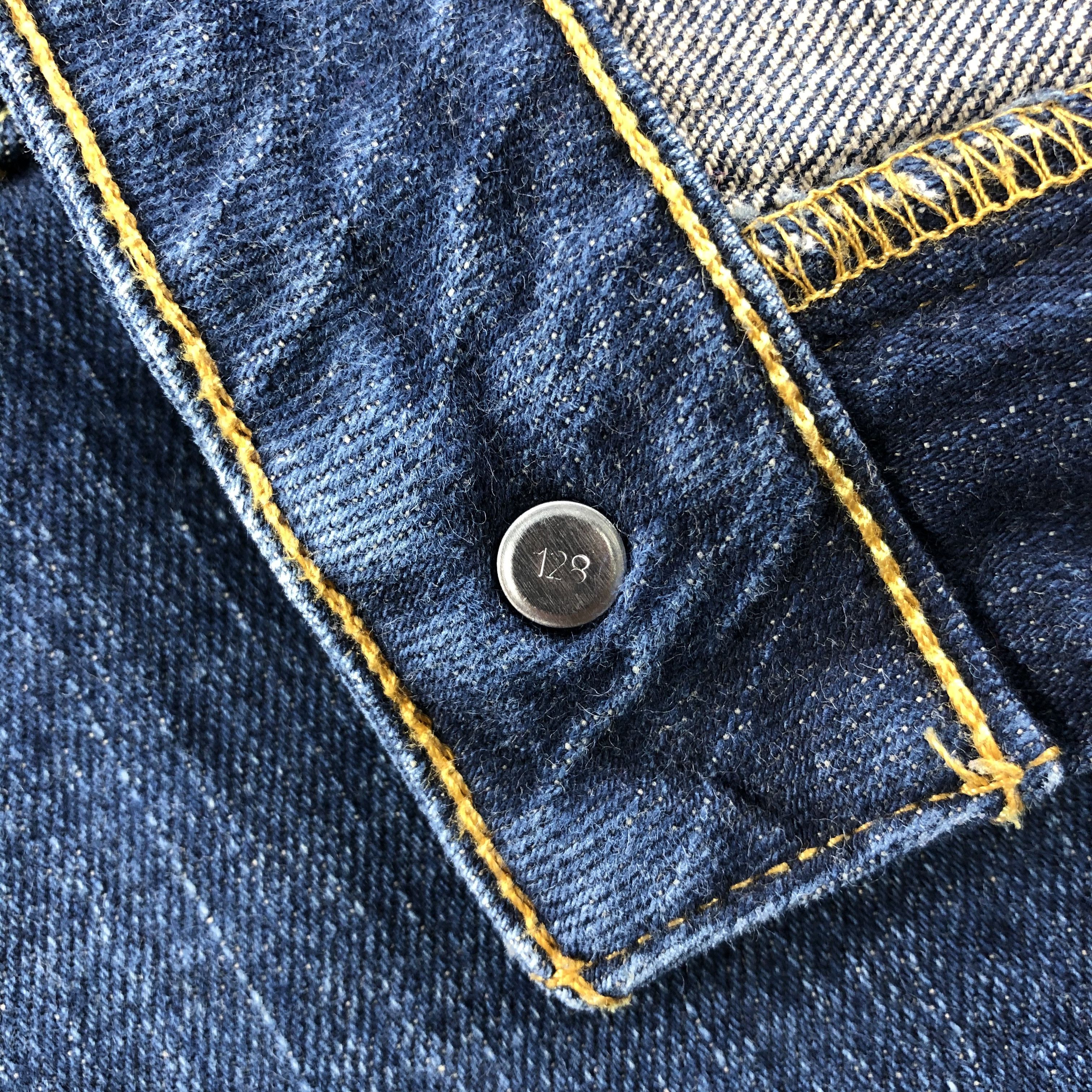 Levi's Vintage Blue Wash Levis 525 Boot Cut Jeans-J916 Size US 37 - 9 Thumbnail
