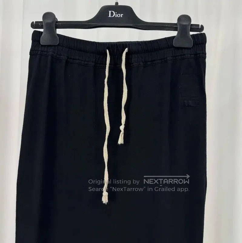 Rick Owens Rick Owens Black Cotton Midi Skirt for Women . Size 22" - 3 Thumbnail