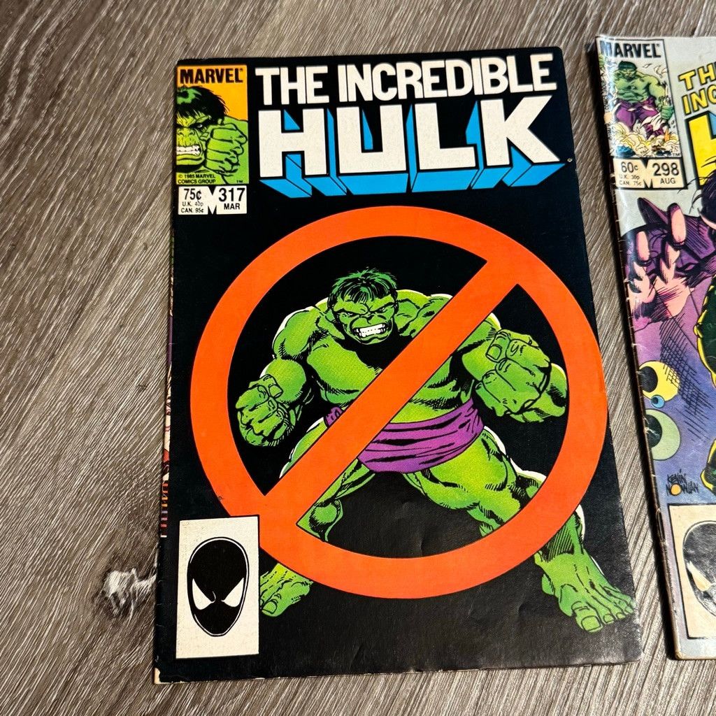 Marvel Comics 1984 1985 Marvel The Incredible Hulk Comic Books Bundle Lot Size ONE SIZE - 2 Thumbnail