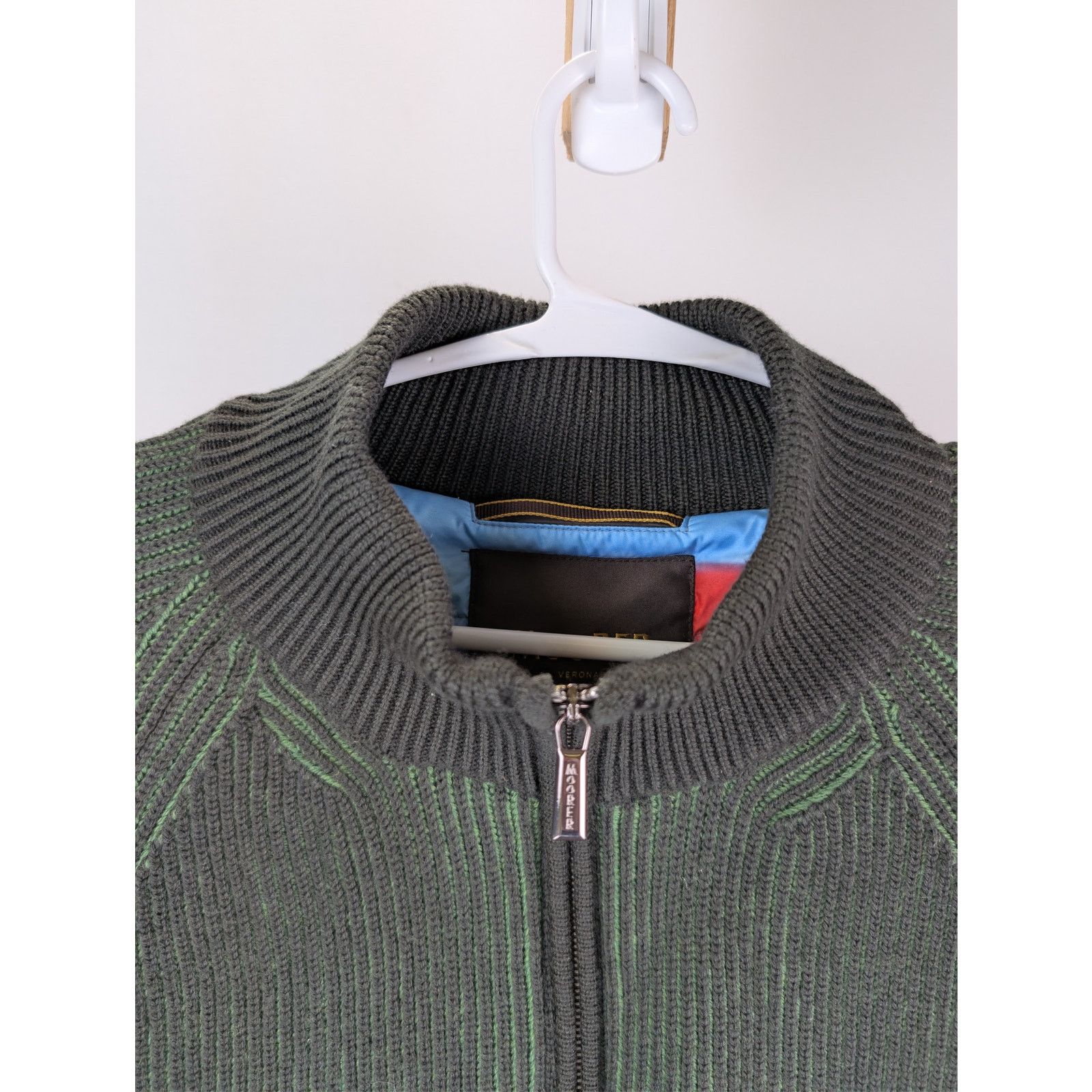 MooRER o1rshd1 CC20 Moorer Pelmo cardigan Sweater in green Size US M / EU 48-50 / 2 - 6 Thumbnail