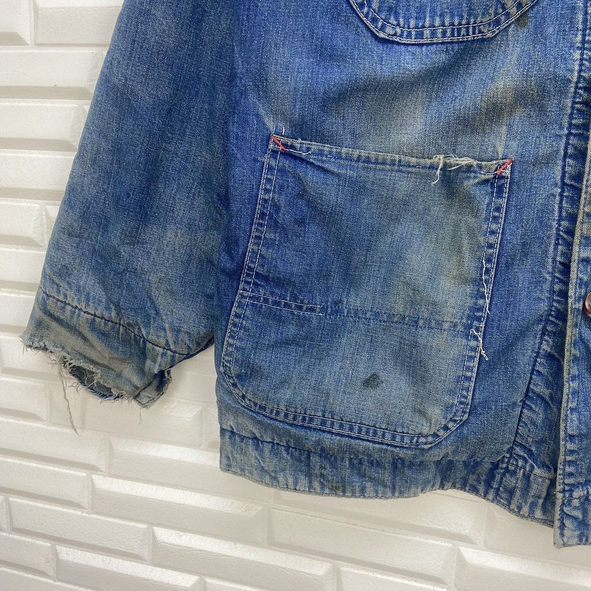 Big Mac Vintage 60s Big Mac Penneys Chore Worker Denim Jacket Size US M / EU 48-50 / 2 - 6 Thumbnail