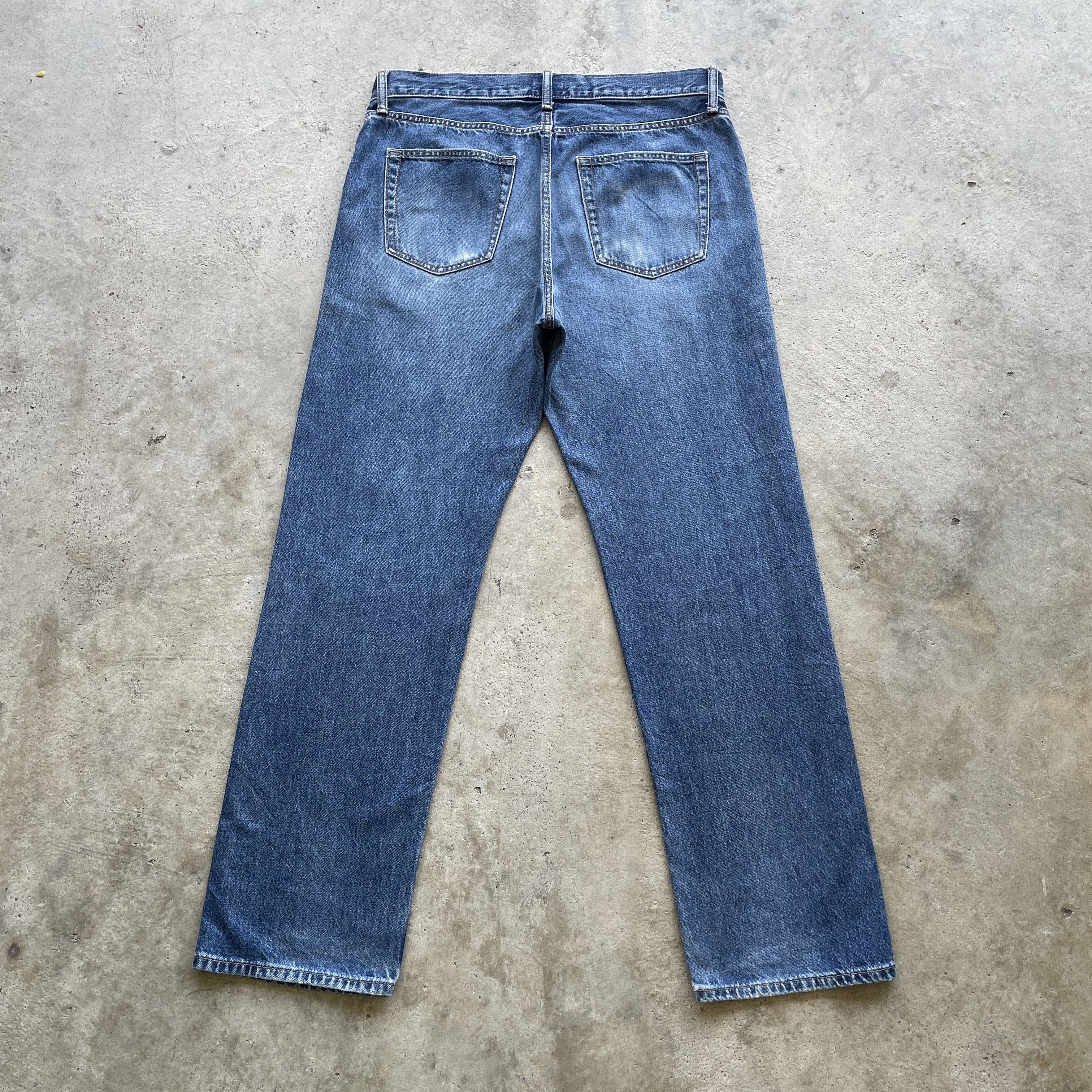 Japanese Brand W35x31 Vintage Japanese Brand Denim Faded Pants Jeans Size US 35 - 10 Thumbnail
