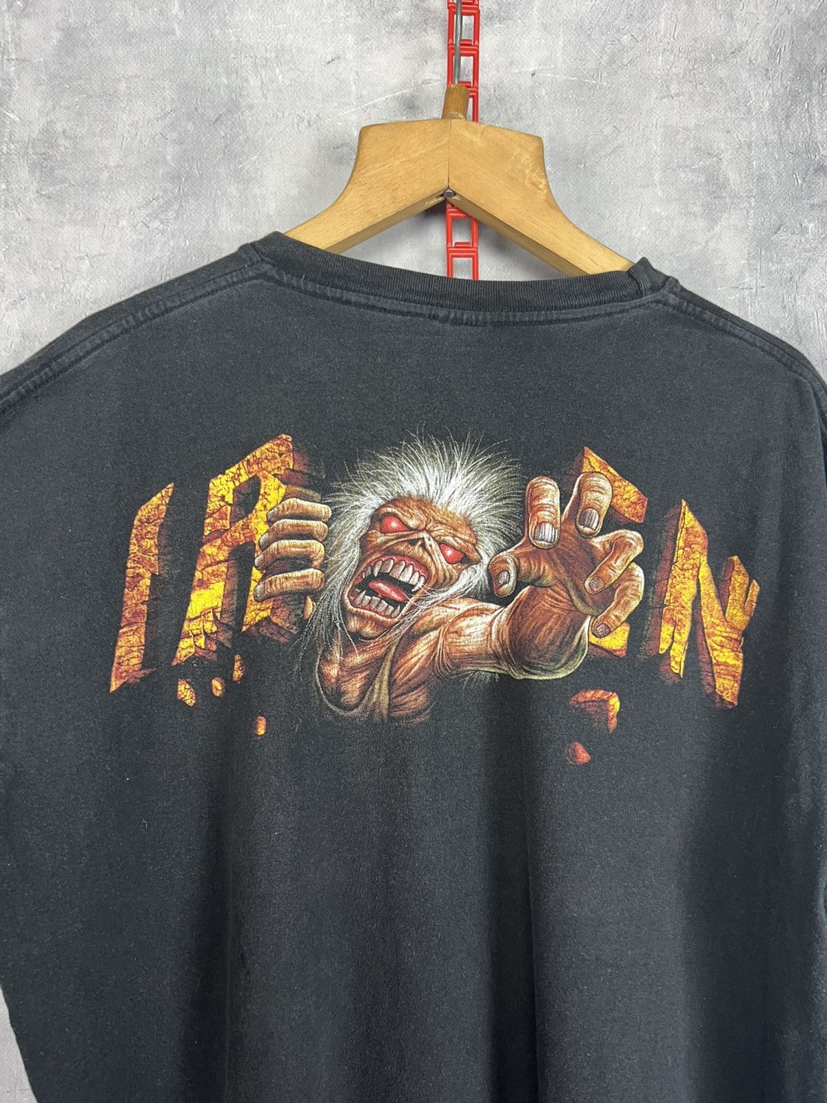 Iron Maiden Iron Maiden The Number Of The Beast Vintage T Shirt XL Size US XL / EU 56 / 4 - 7 Thumbnail