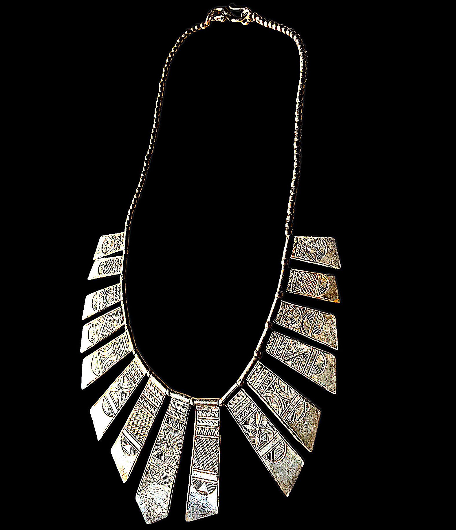 Other Antique Tuareg Necklace in Solid Sterling Silver Size ONE SIZE - 2 Thumbnail
