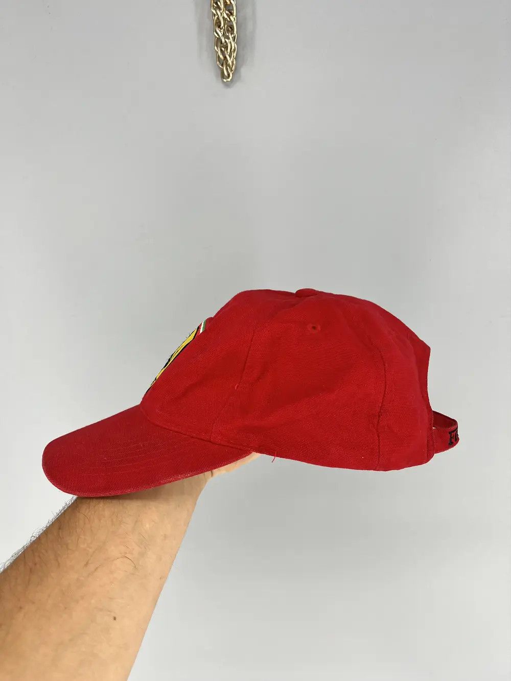 Ferrari Y2k Vintage Ferrari Racing Formula One Red Hype Hat Cap Size ONE SIZE - 3 Thumbnail