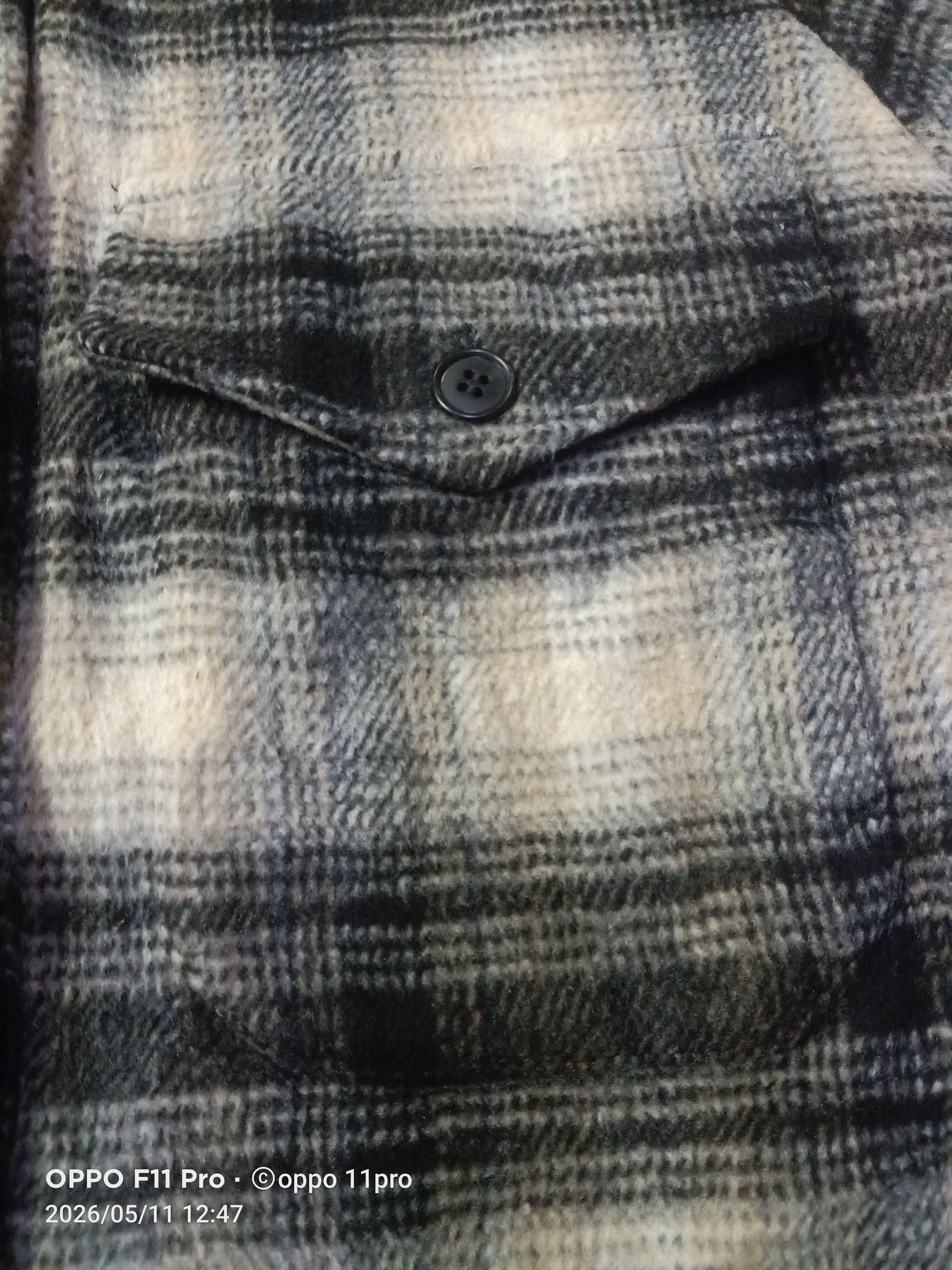Uniqlo 💥Uniqlo Wool Double Poket Button Up 💥 Size US L / EU 52-54 / 3 - 8 Thumbnail