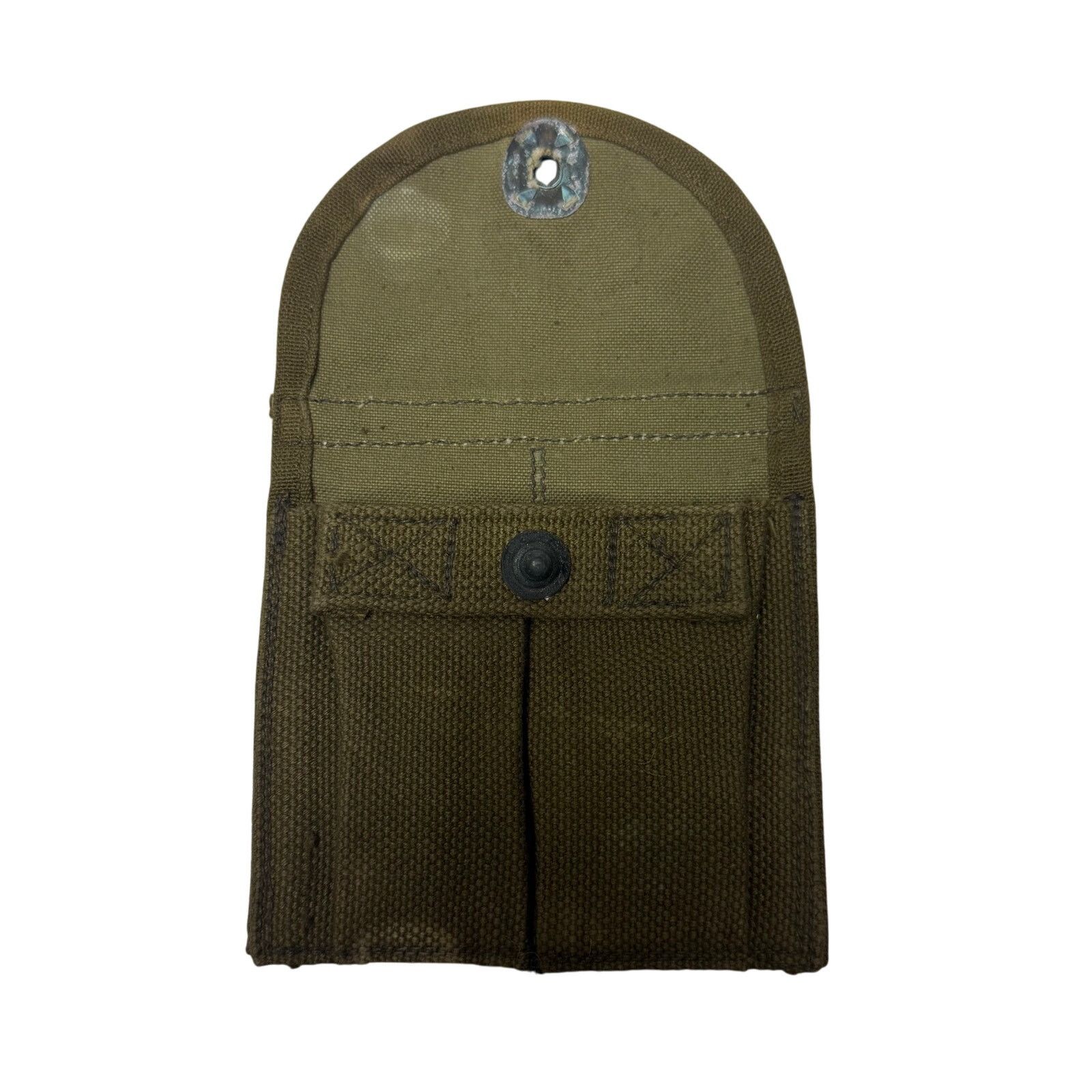 Vintage Ww2 M1 Carbine Pouch For Belt 1943 Dated Updike Awning Co. Size ONE SIZE - 3 Thumbnail