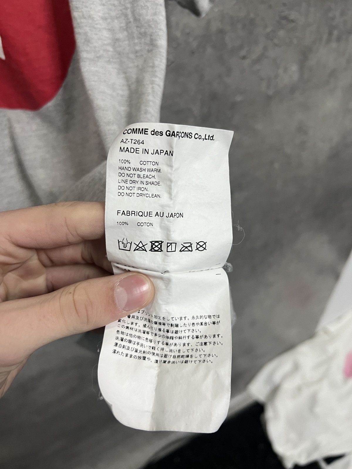 CDG by Comme des Garcons CDG tee Size US M / EU 48-50 / 2 - 6 Thumbnail