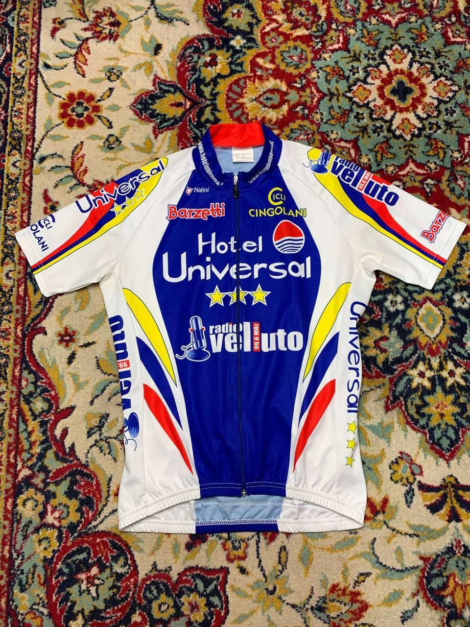 Vintage Nalini Cycling Bike Jersey Maillot Blue Shirt Mens Size L Size US L / EU 52-54 / 3 - 1 Thumbnail
