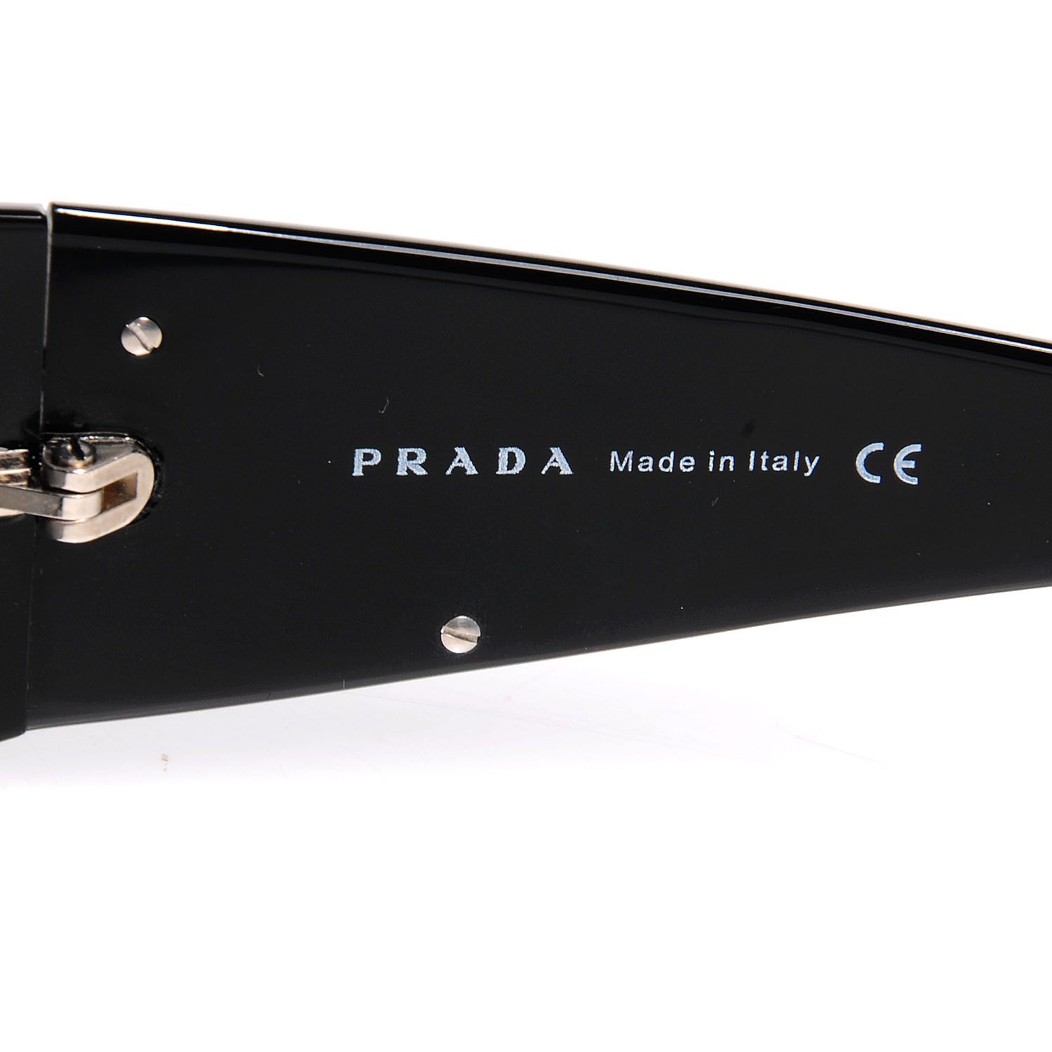 Prada × Vintage PRADA Sunglasses SPR 10H Star Sport Symbol Shield Mask RI883 Size ONE SIZE - 4 Thumbnail