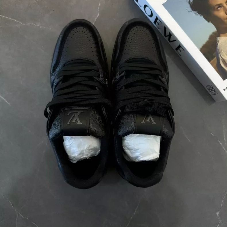 Louis Vuitton Louis Vuitton Black Trainer Size 41-2507 Size US 8 / EU 41 - 6 Thumbnail