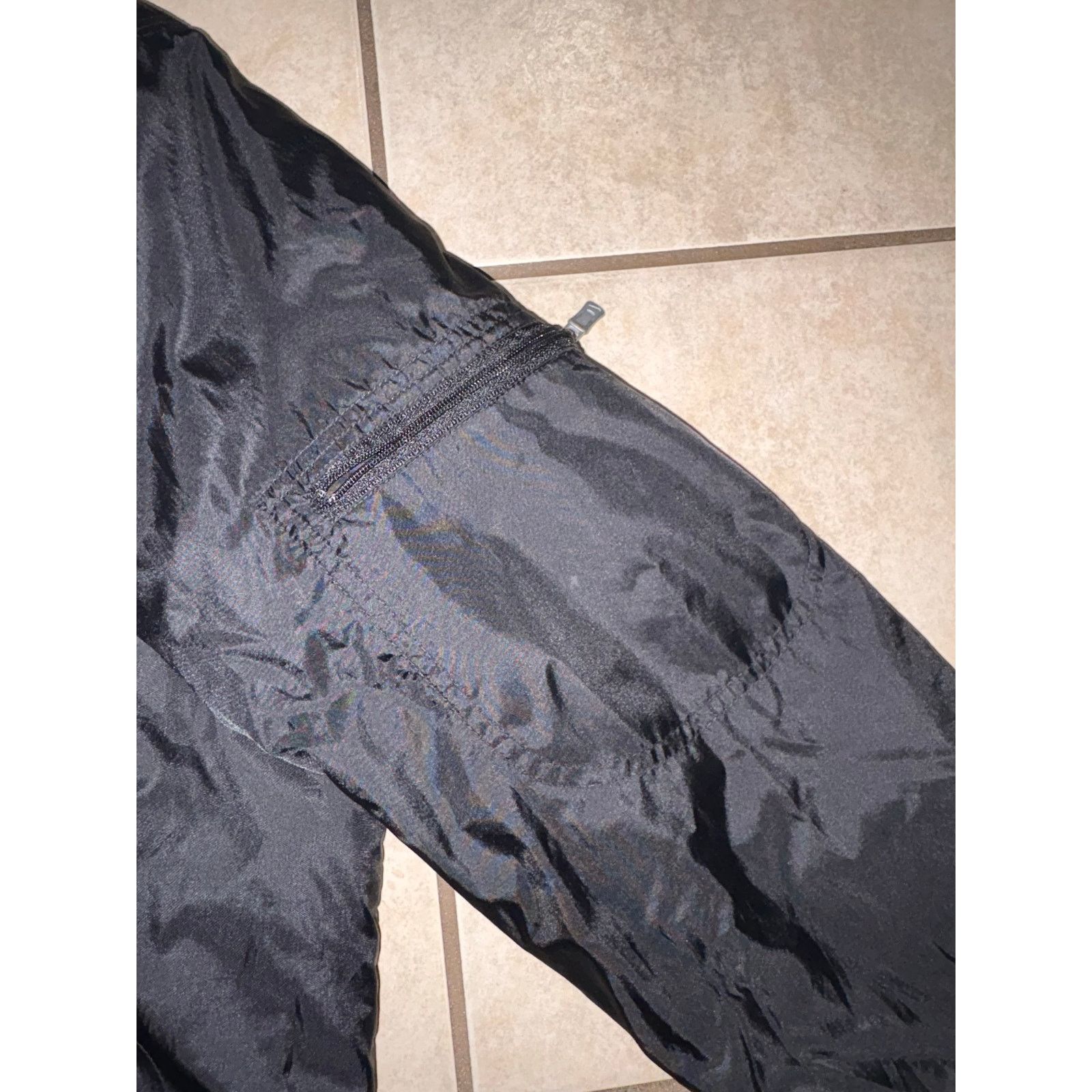 Nike Vintage 90s Nike Jacket women’s large black hoodie Size L / US 10 / IT 46 - 4 Thumbnail