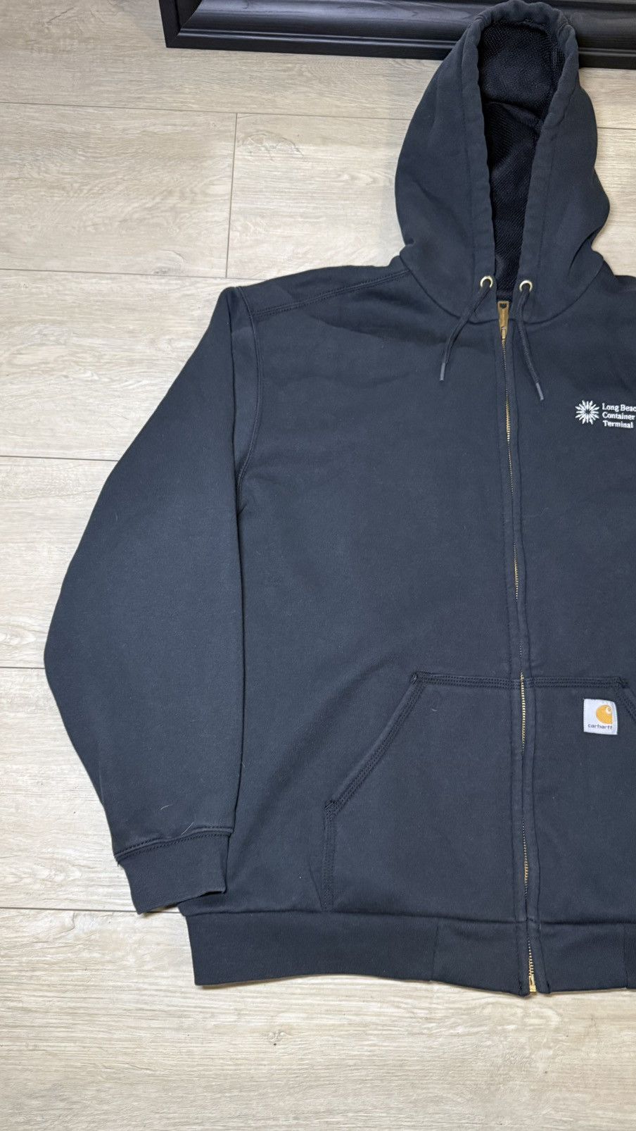Carhartt Carhartt Midweight Rain Defender Thermal Lined Zip Up Hoodie Size US XL / EU 56 / 4 - 4 Thumbnail
