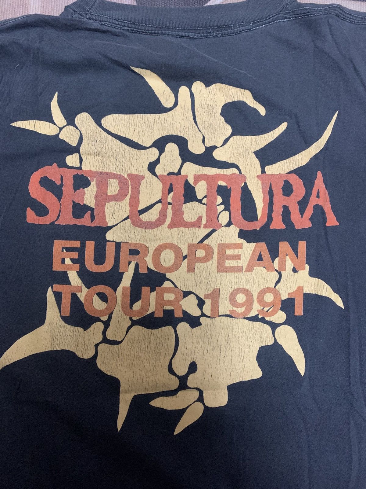 Other Vintage 1991 Sepultura European Tour Size US L / EU 52-54 / 3 - 6 Thumbnail