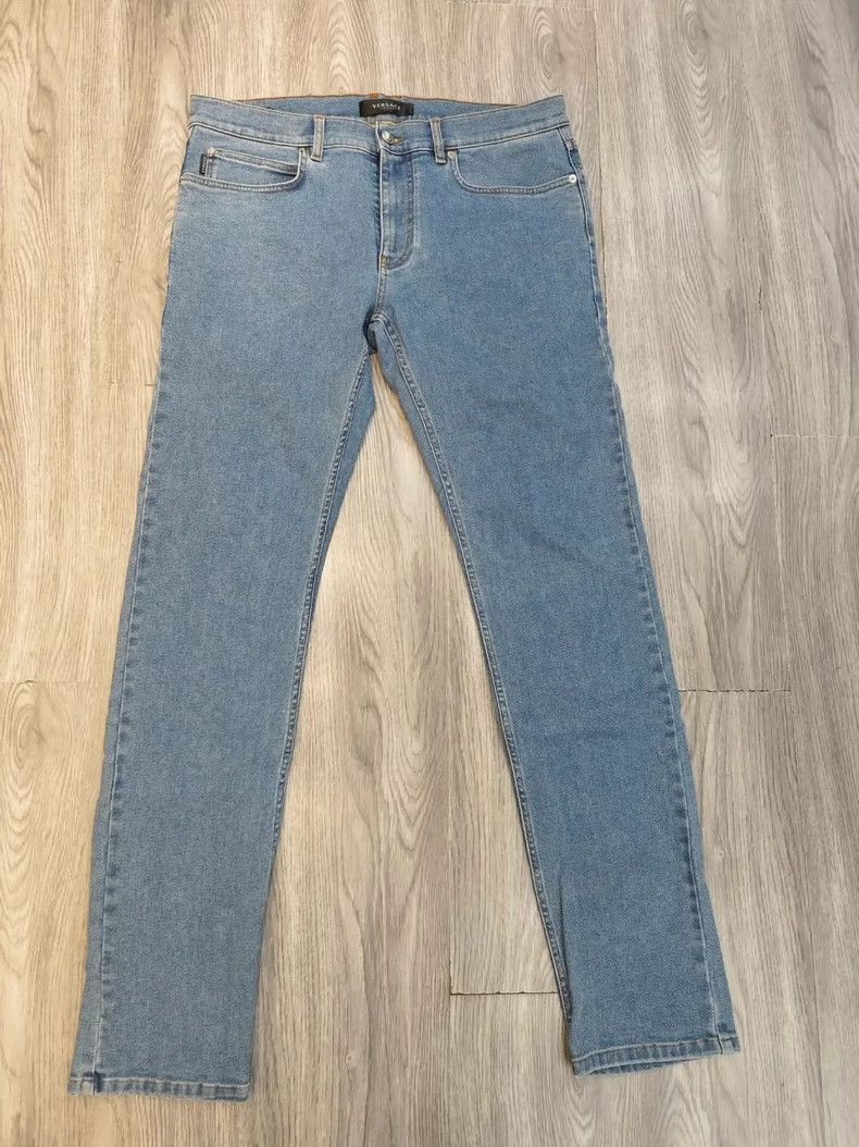 Versace Versace Medusa embroidered men's jeans Size US 37 - 3 Thumbnail