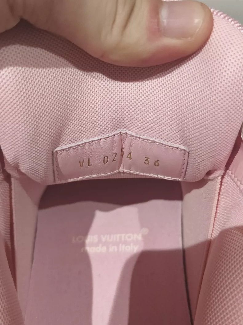 Louis Vuitton Louis Vuitton Trainer Maxi Pink Fat Ding Shoes Size US 5.5 / IT 35.5 - 4 Thumbnail