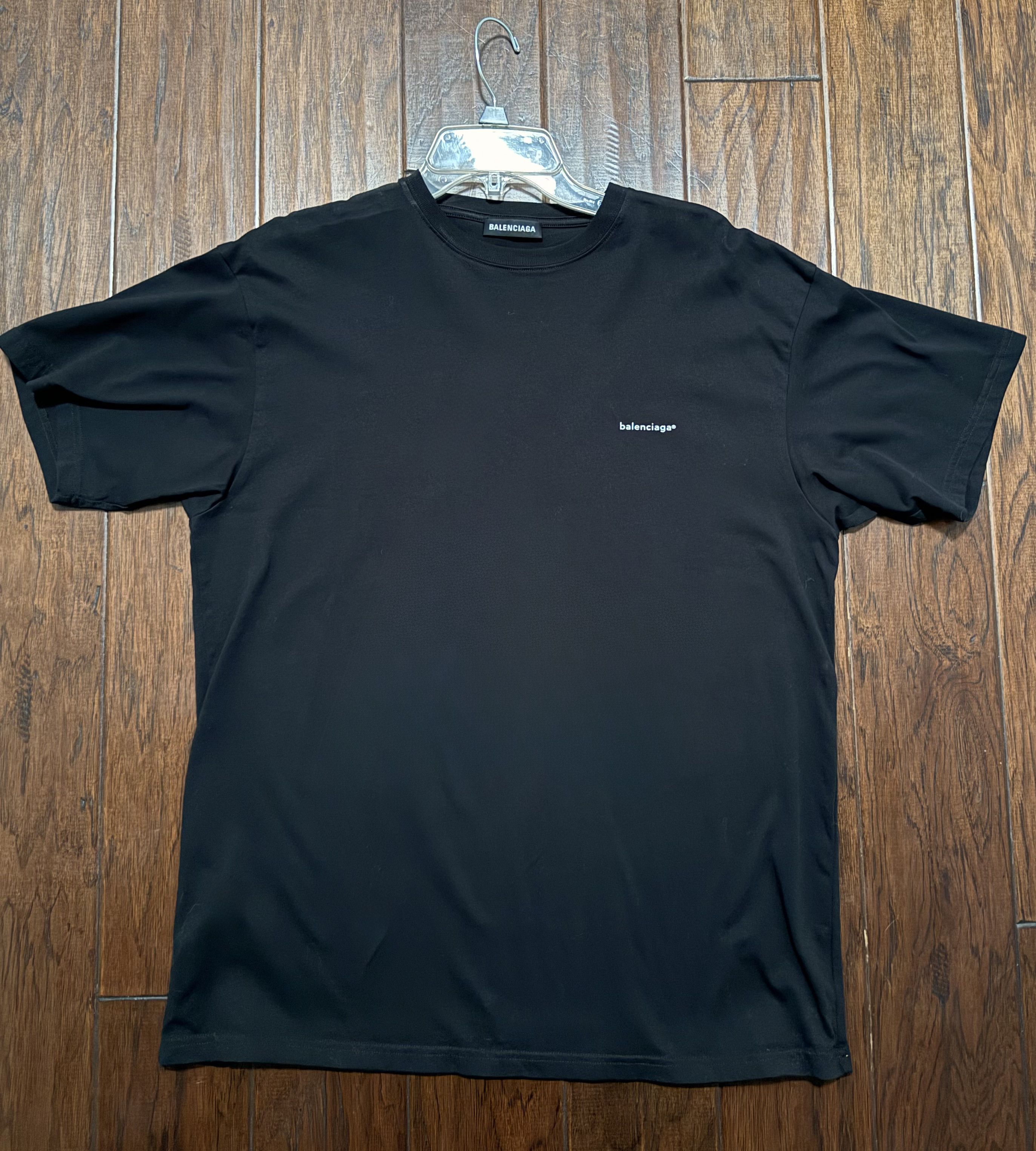Balenciaga Balenciaga Small Logo TShirt Size US L / EU 52-54 / 3 - 1 Thumbnail