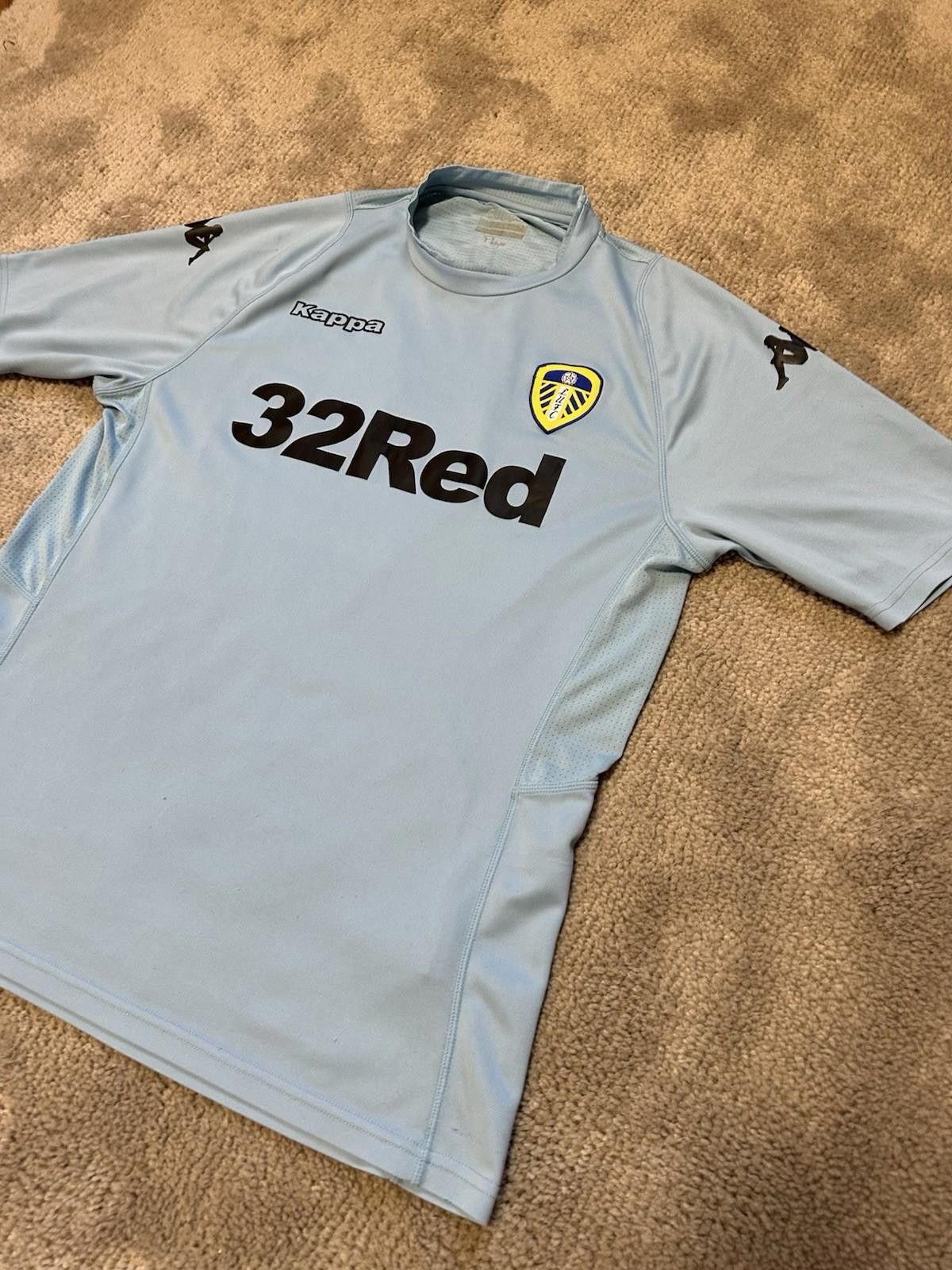 Kappa Leeds United 2016 2017 Training Football Shirt Soccer Jersey Size US M / EU 48-50 / 2 - 2 Thumbnail