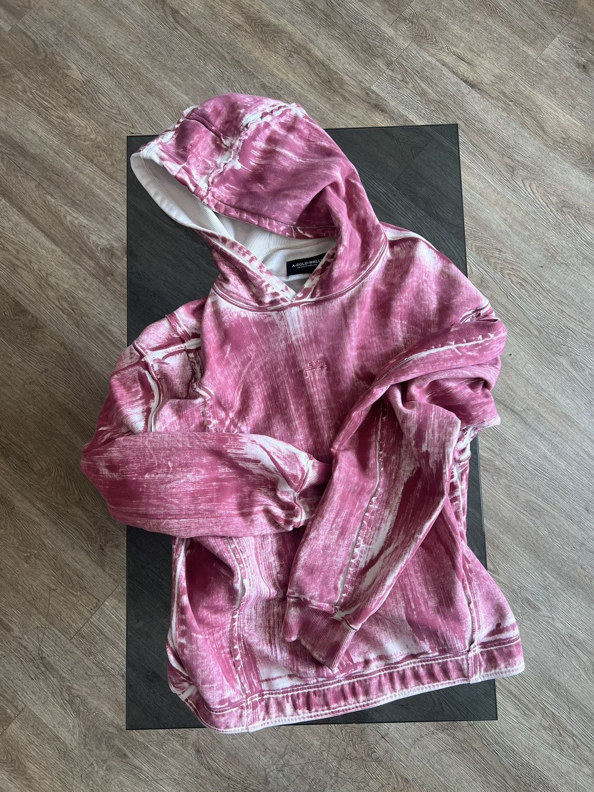 A-COLD-WALL* A-Cold-Wall Weathered Painted Hoodie Size US L / EU 52-54 / 3 - 7 Thumbnail
