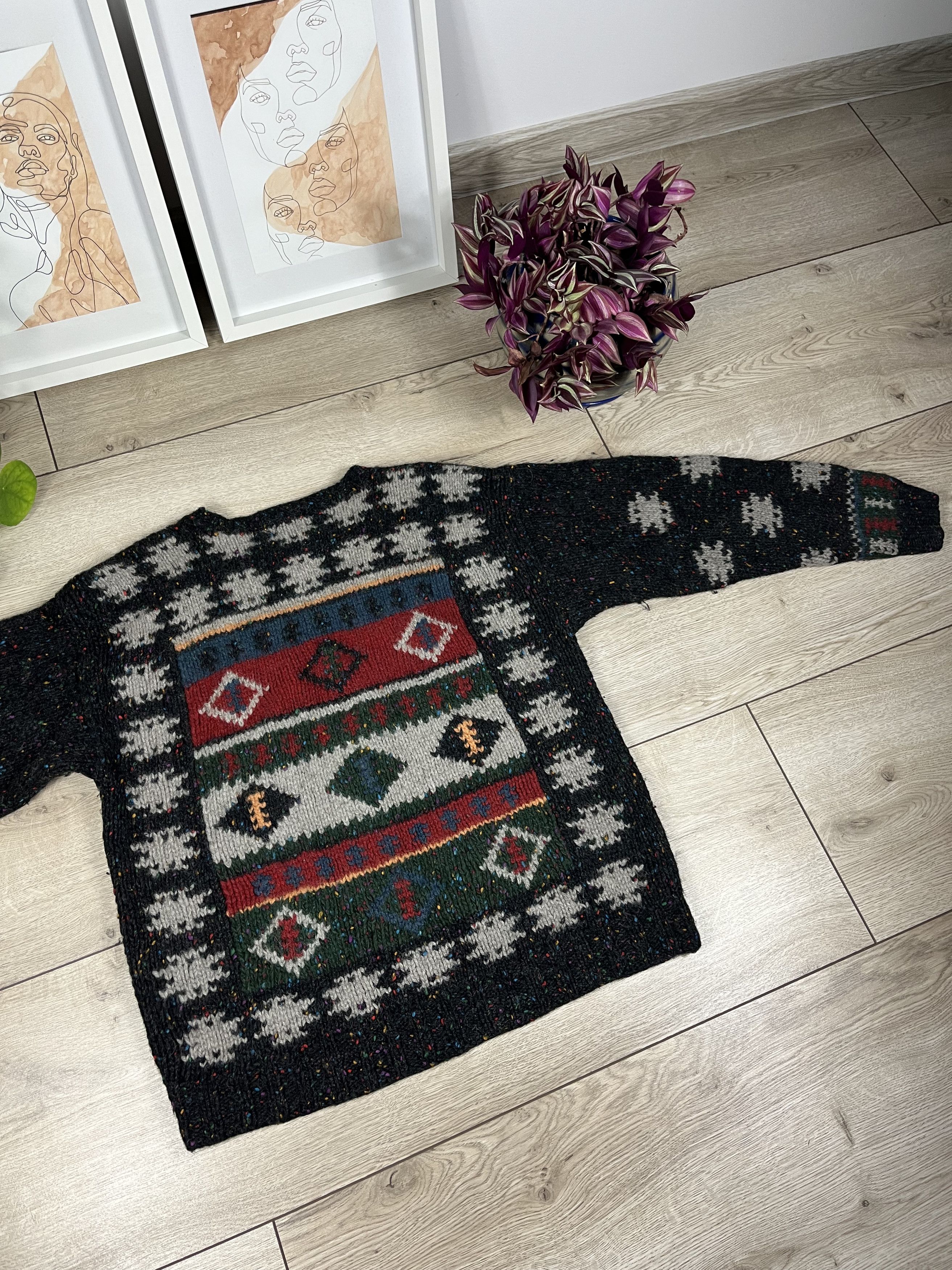 Vintage × Woolrich Woolen Mills Rare Vintage wool woolrich navajo aztec sweater abstract Size US M / EU 48-50 / 2 - 4 Thumbnail