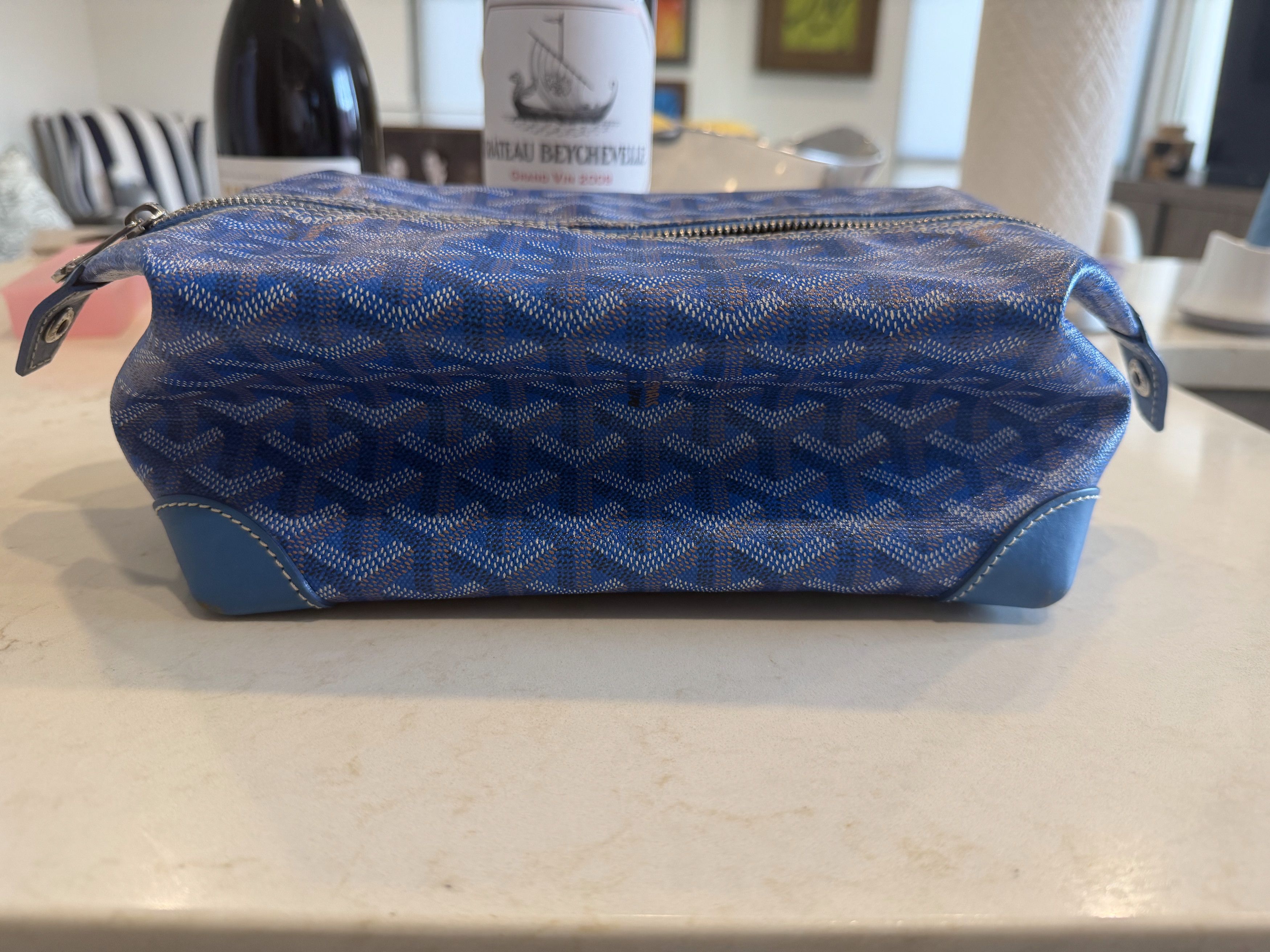 Goyard Boeing 25 Toiletry Bag - Sky Blue