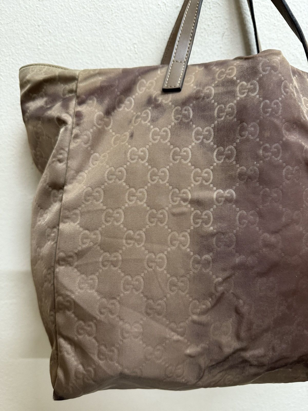 Gucci Gucci Monogram Nylon Tote Bag Size ONE SIZE - 24 Thumbnail