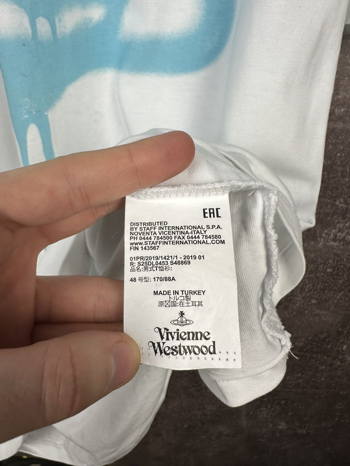 Vivienne Westwood ART GRAFFITI Y2K VIVIENNE WESTWOOD RARE T SHIRT Size US L / EU 52-54 / 3 - 6 Thumbnail