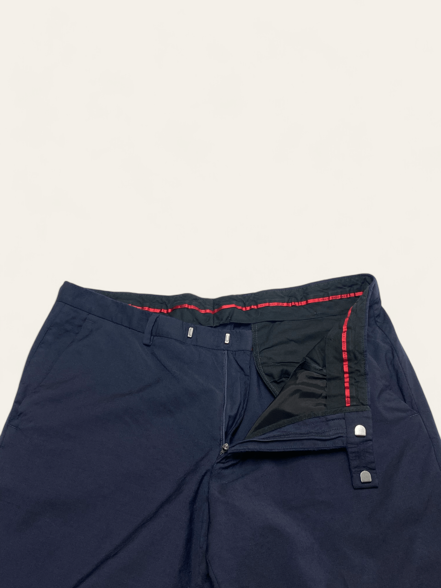 Hugo Boss Vintage HUGO BOSS Navy Classic Formal Pants Trousers Size US 34 / EU 50 - 5 Thumbnail