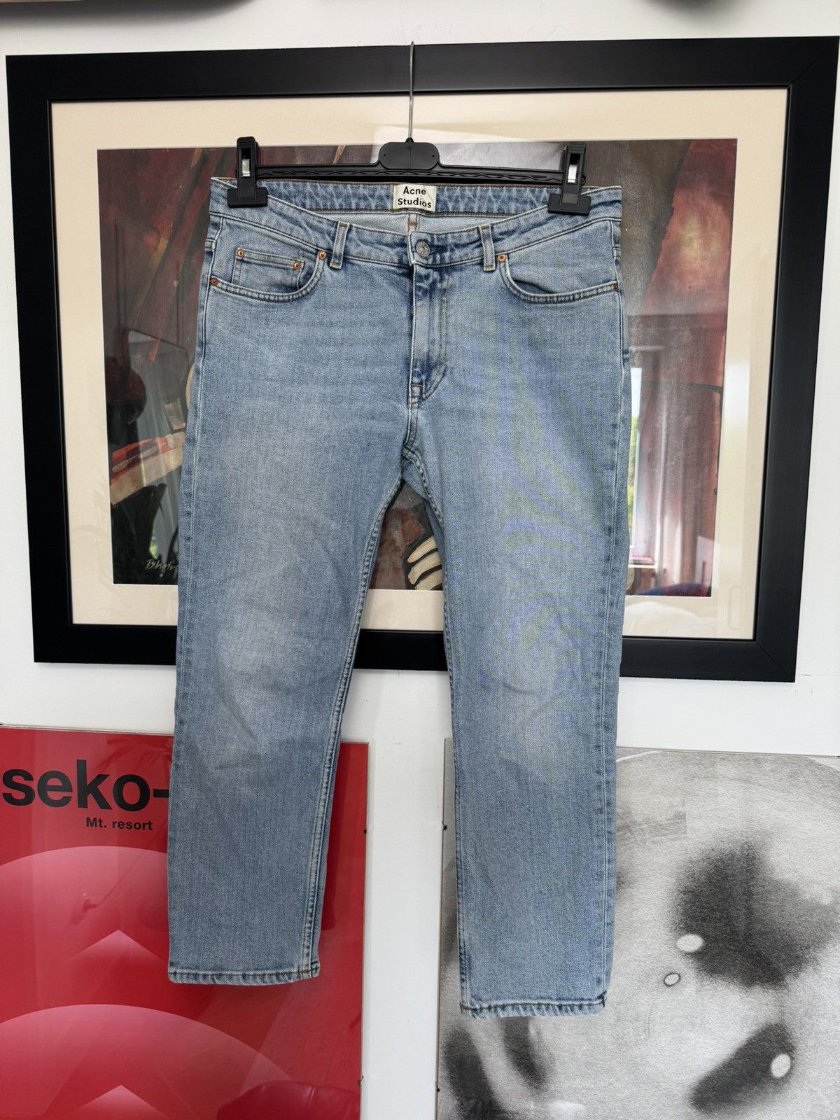 Acne Studios Acne Studios Row Clean LT Vtg Jeans Denim Casual Streetwear Size US 30 / EU 46 - 1 Thumbnail