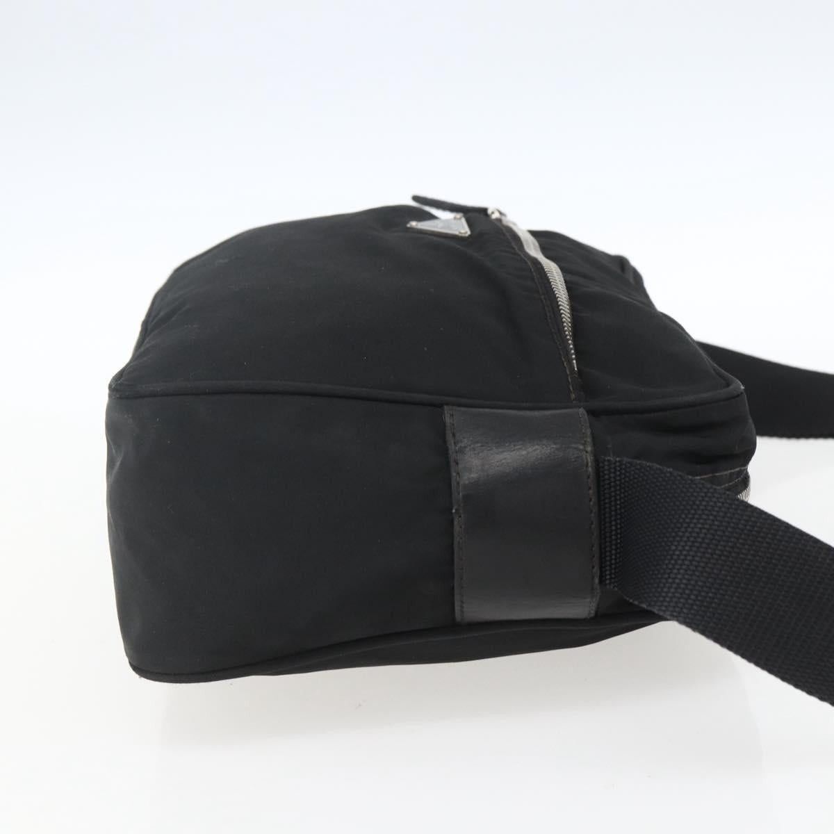 Prada PRADA Shoulder Bag Nylon Black Silver Auth 165034 - Jerrillo Size ONE SIZE - 5 Thumbnail