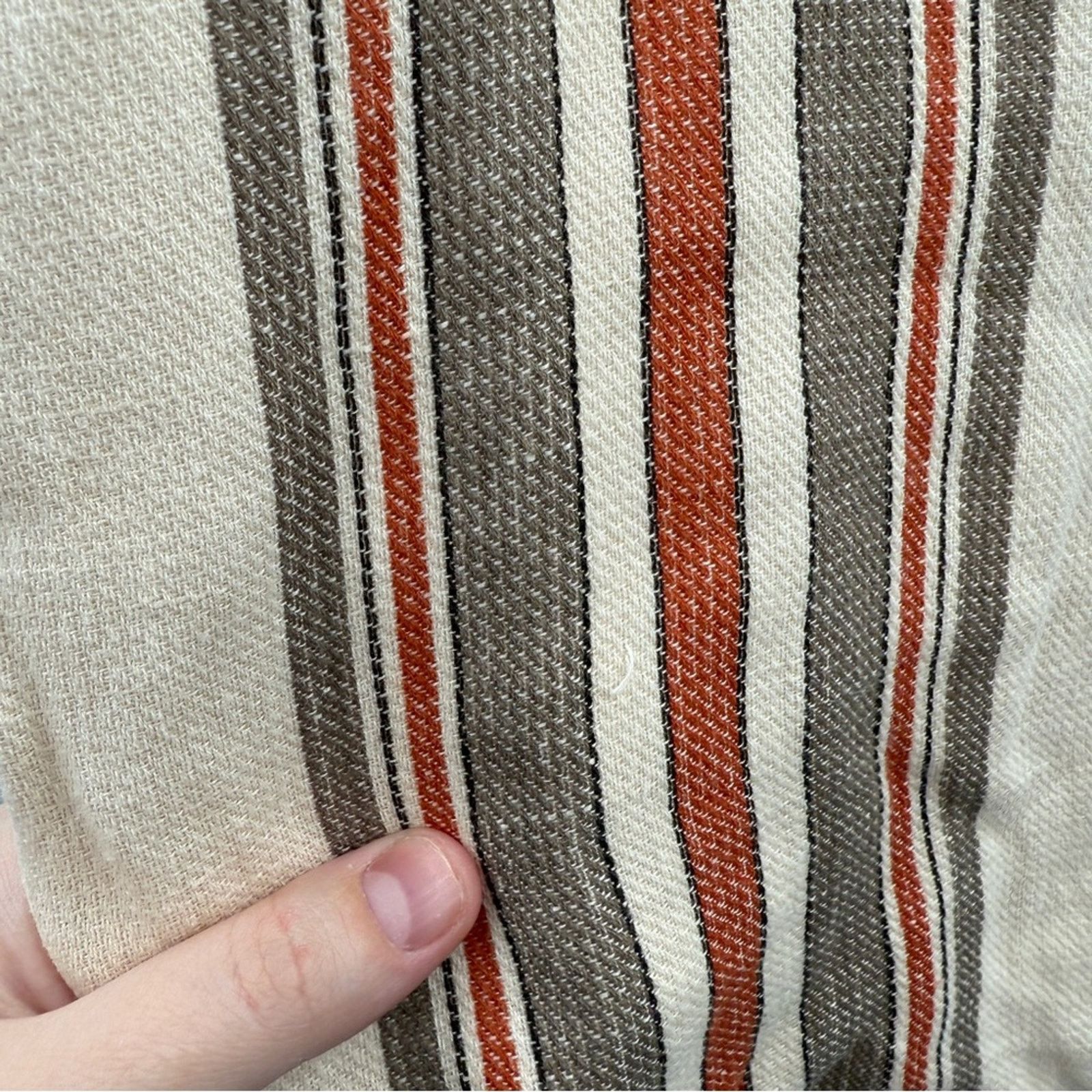 Rebecca Minkoff Rebecca Minkoff Molly Striped High Rise Straight Pants 6 Size 28" / US 6 / IT 42 - 9 Thumbnail